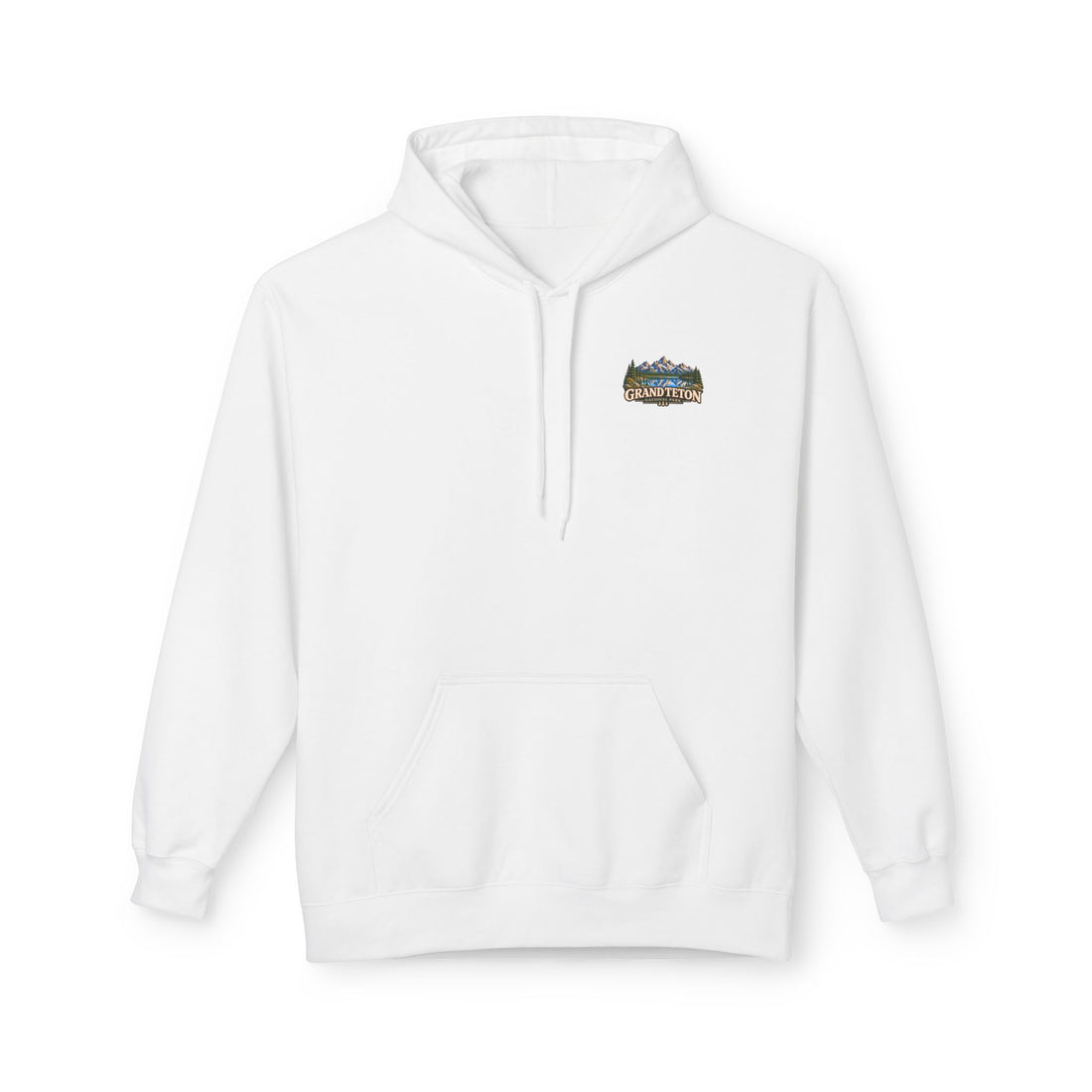 Grand Teton National Park Lake Reflection Graphic Hoodie