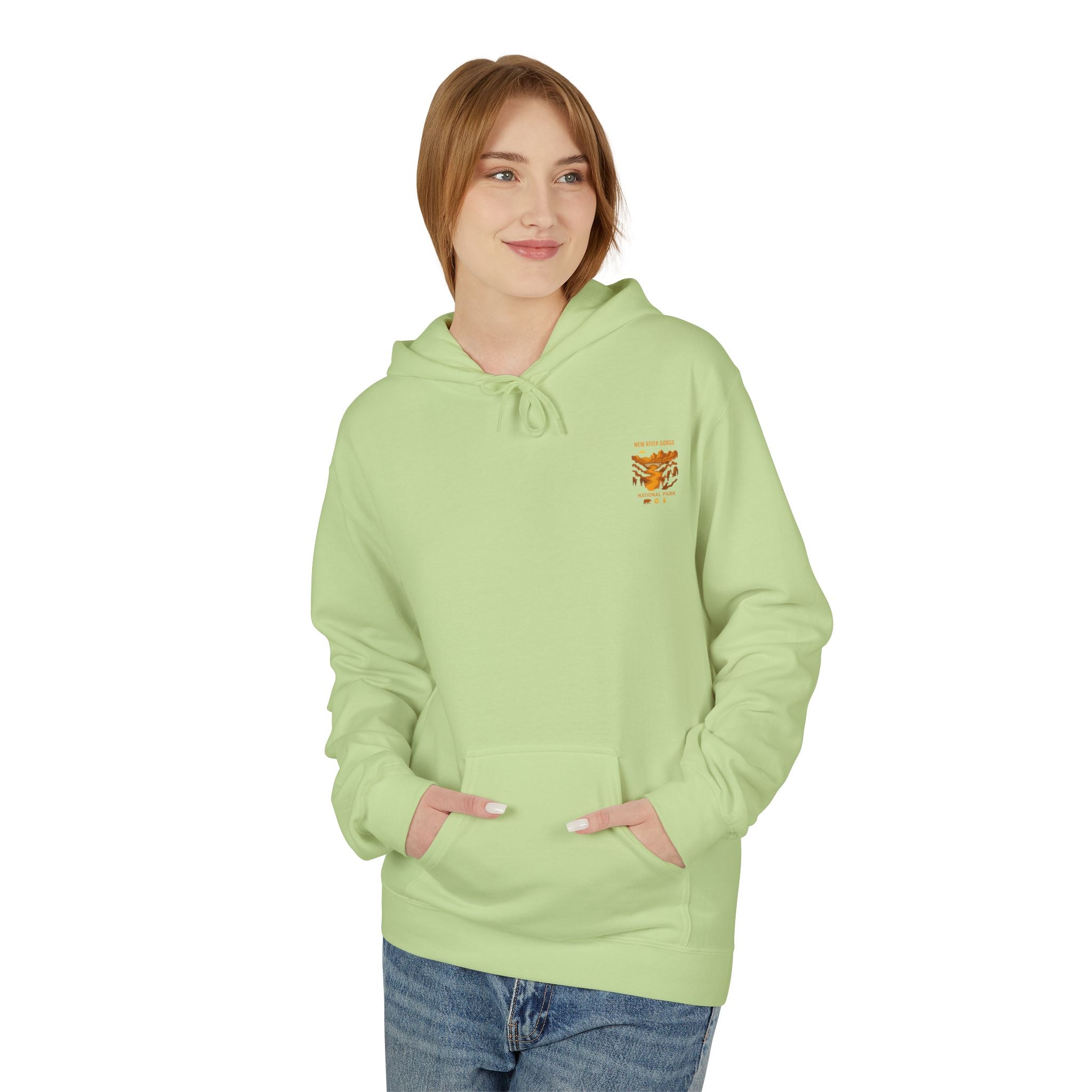 New River Gorge National Park hoodie | Scenic Bridge Landscape Pullover