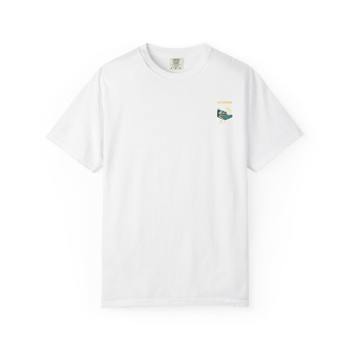 Hot Springs National Park graphic T-shirt | Scenic Hot Spring Illustration