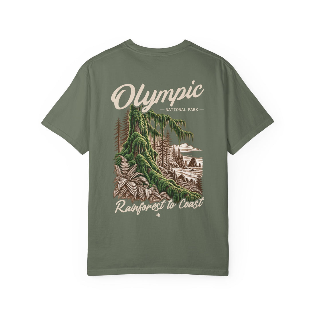 Olympic National Park Hoh rainforest Graphic T-Shirt