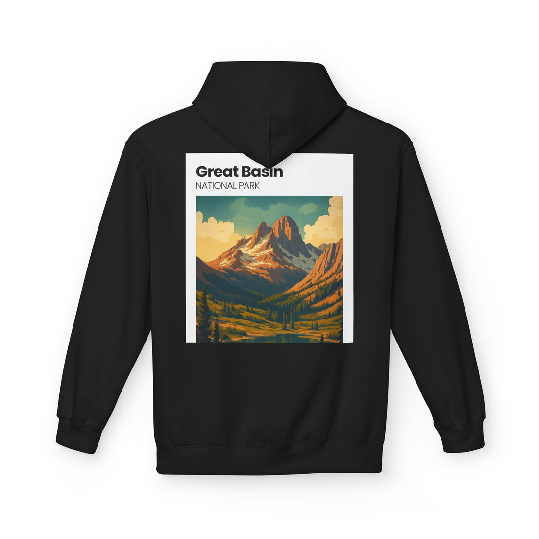 Great Basin National Park Hoodie | Vintage Landscape Pullover