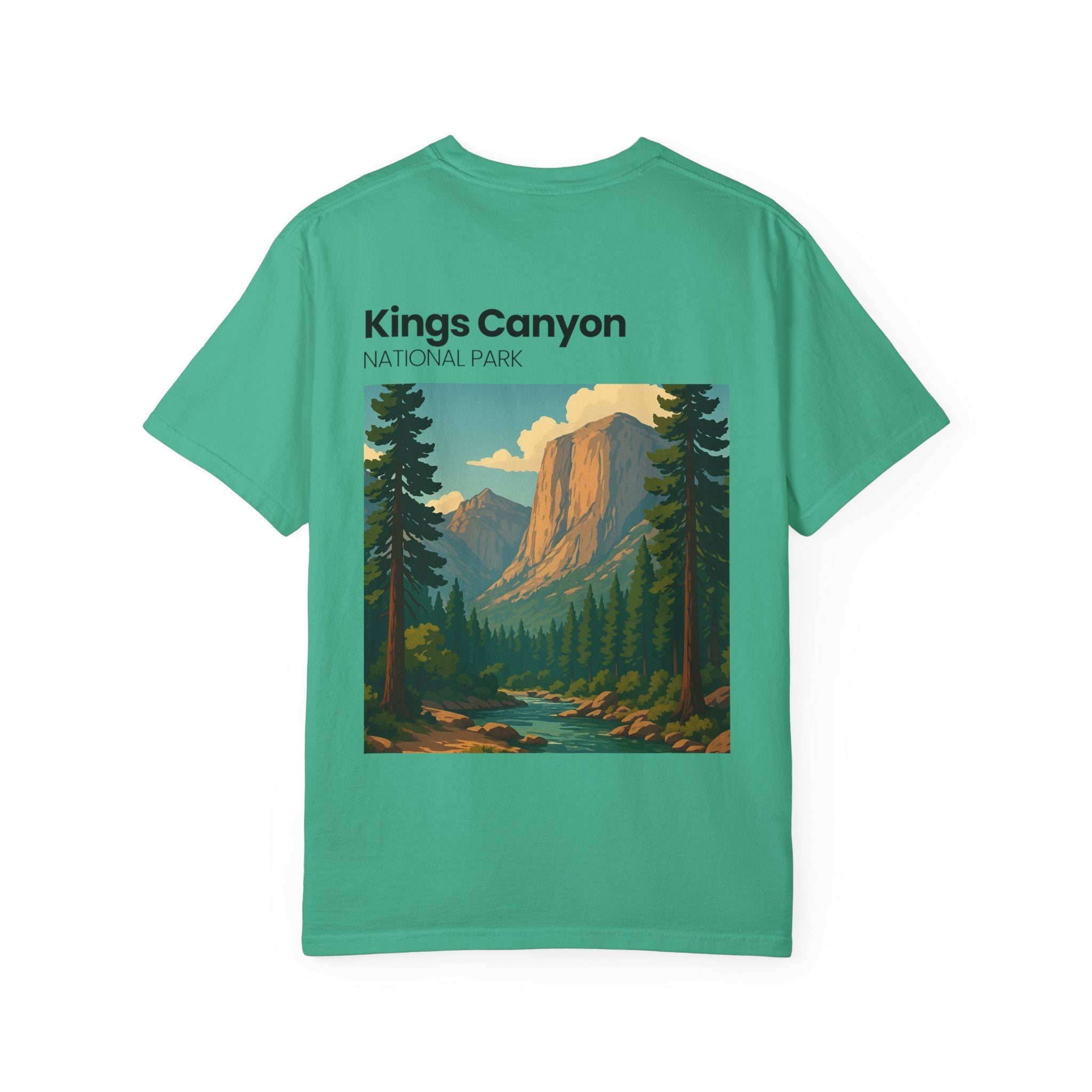 Kings Canyon National Park landscape T-Shirt | vintage park poster tee