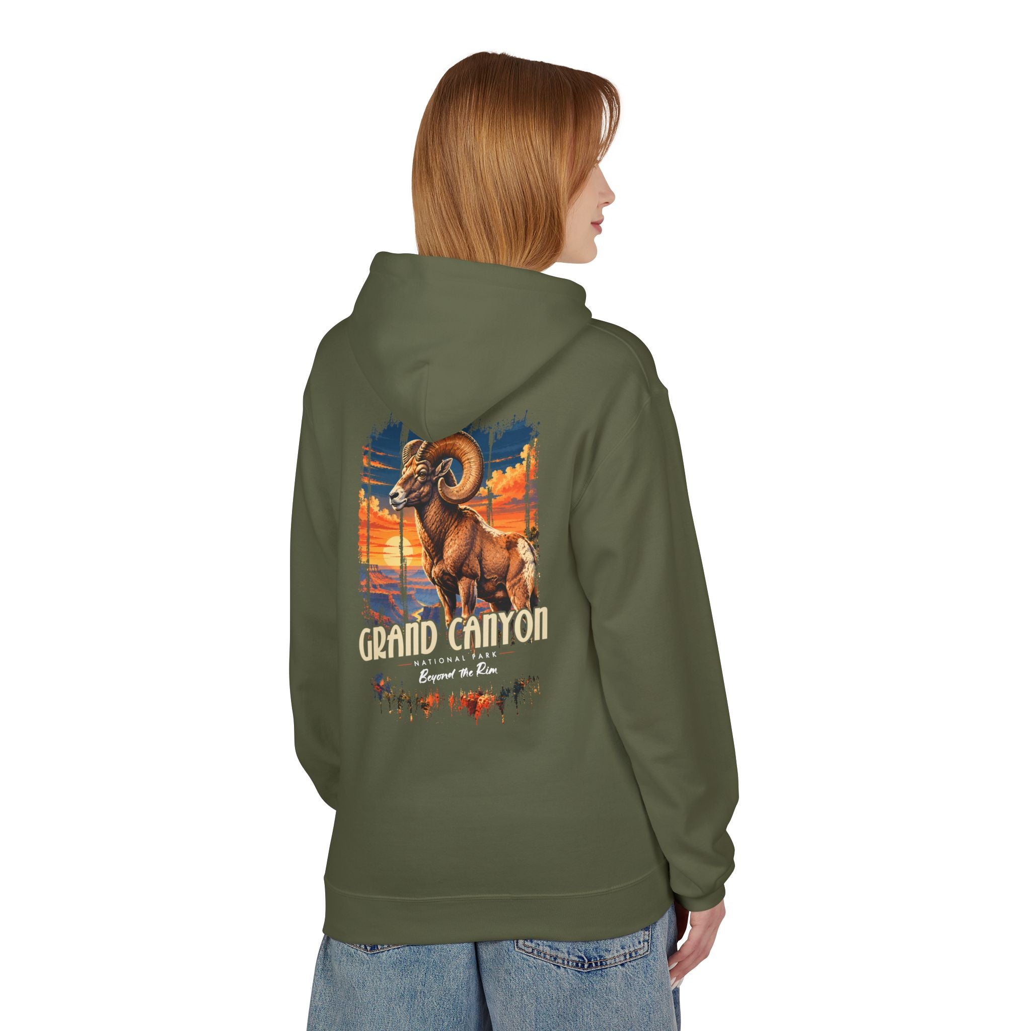 Grand Canyon National Park Bighorn Sheep – Beyond the Rim Hoodie