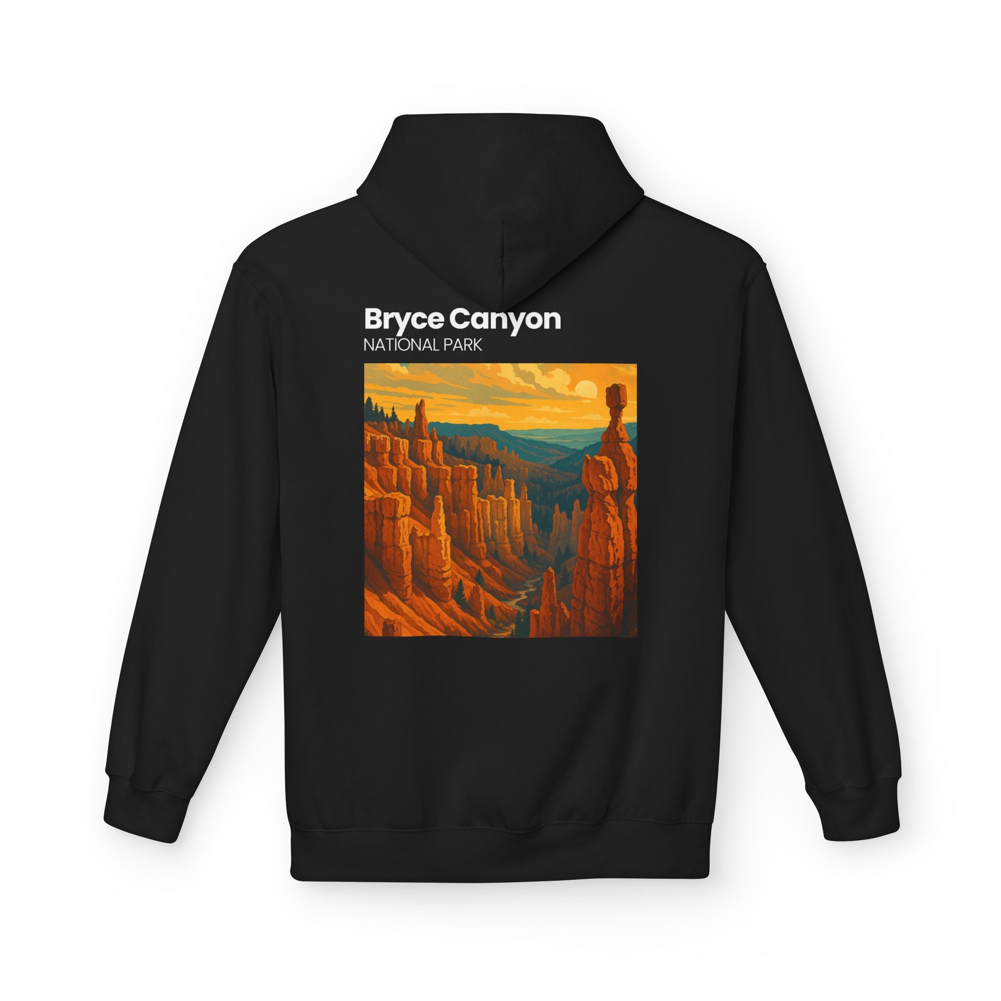 Bryce Canyon National Park Hoodie | Sunset Canyon Landscape