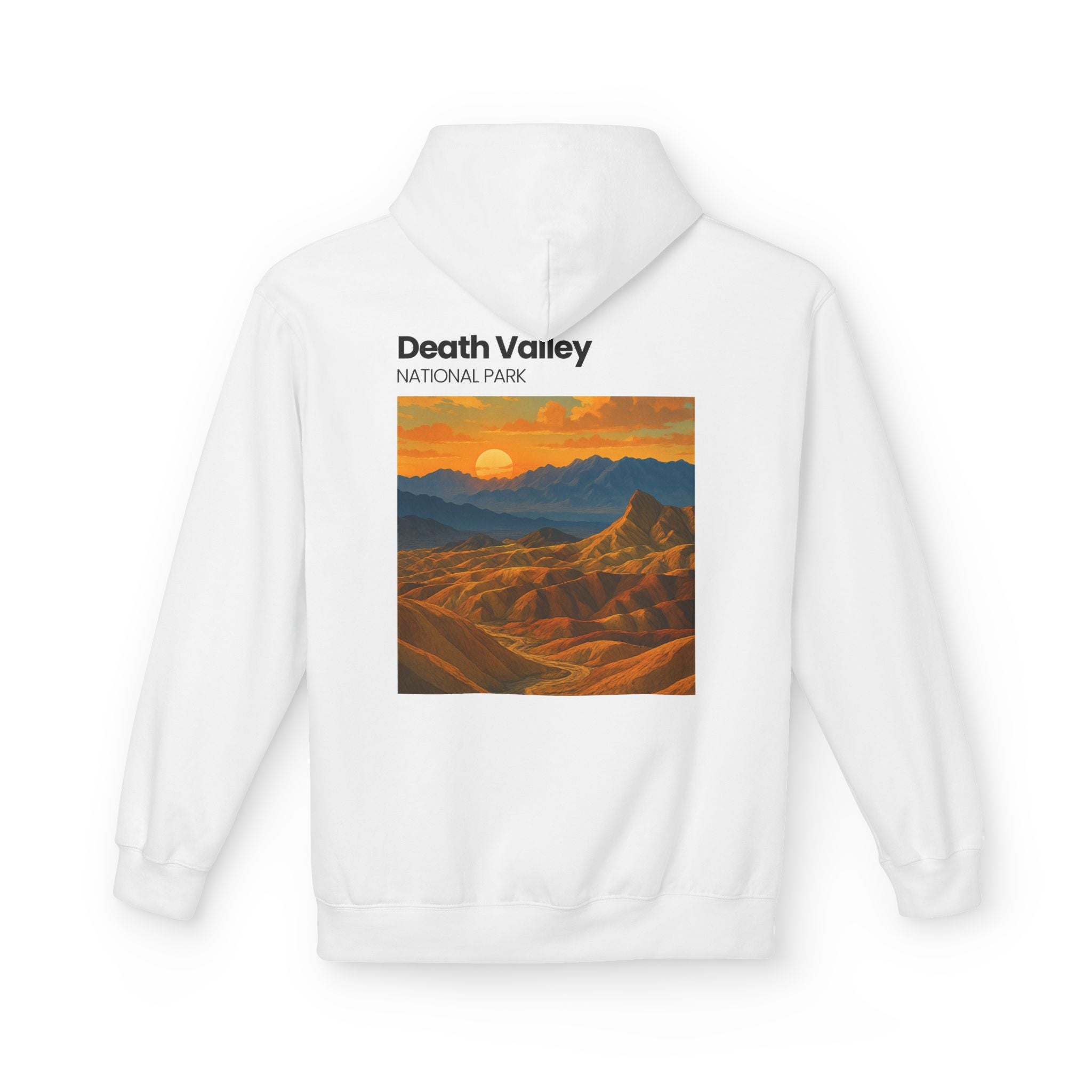 Death Valley Sunset Hoodie | National Park Landscape Pullover