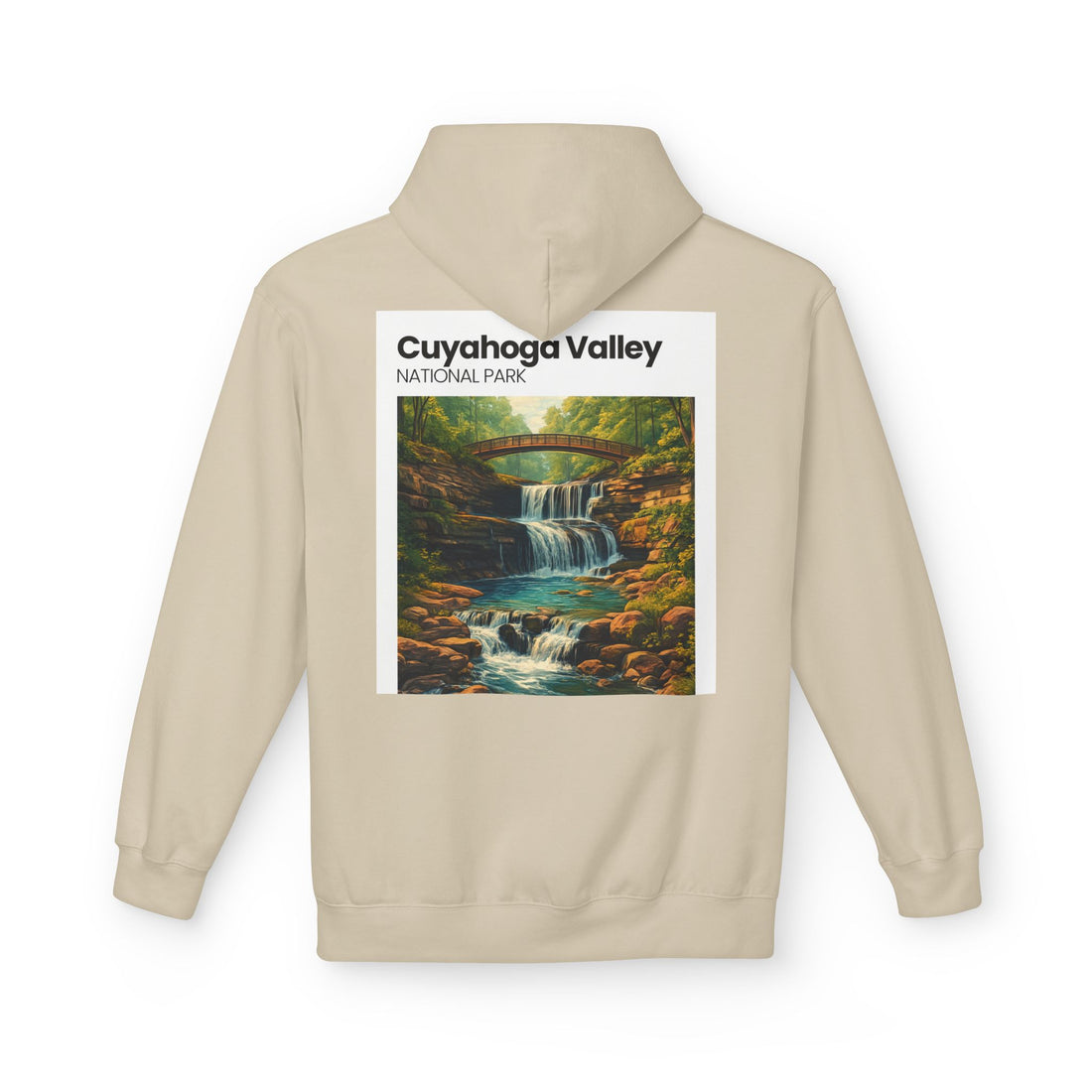 Cuyahoga Valley Waterfall Hoodie | National Park Nature Sweatshirt