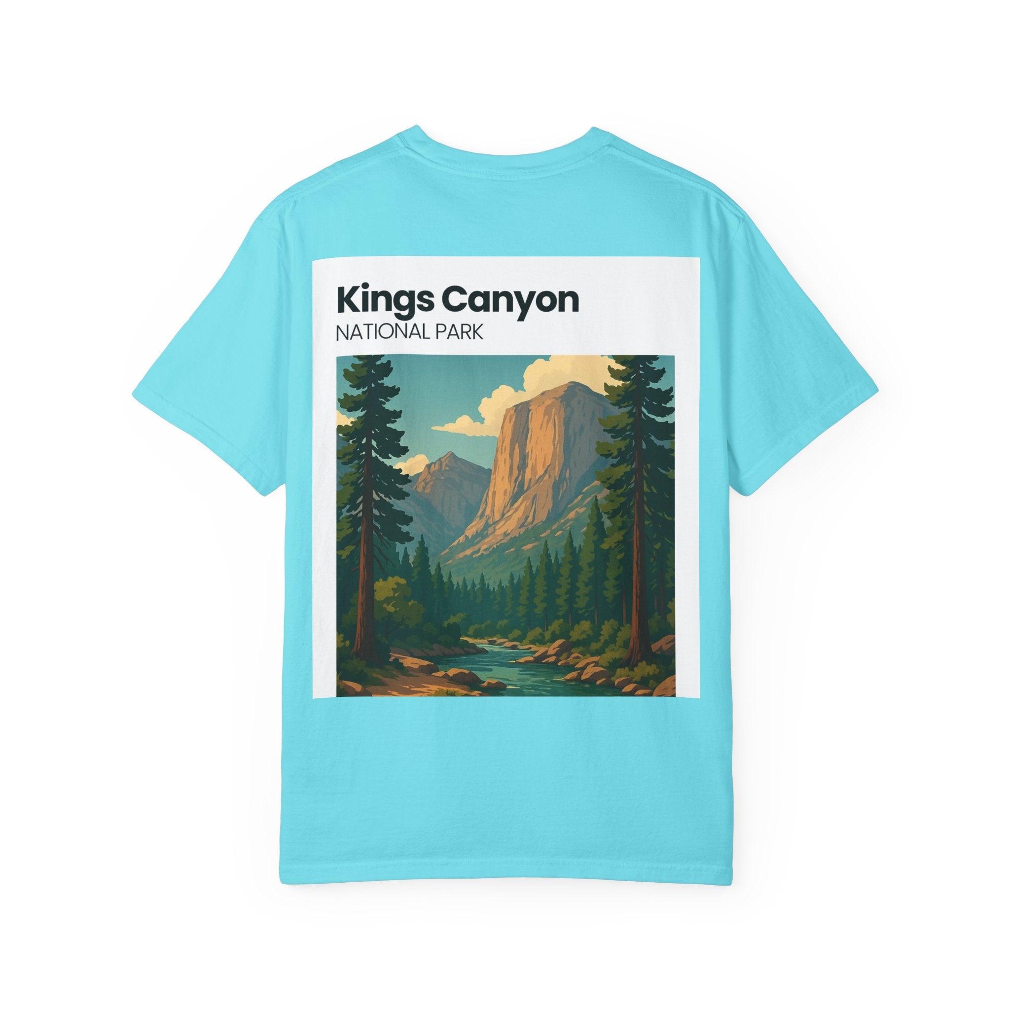 Kings Canyon National Park landscape T-Shirt | vintage park poster tee