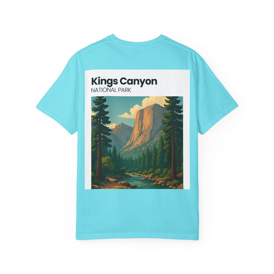 Kings Canyon National Park landscape T-Shirt | vintage park poster tee
