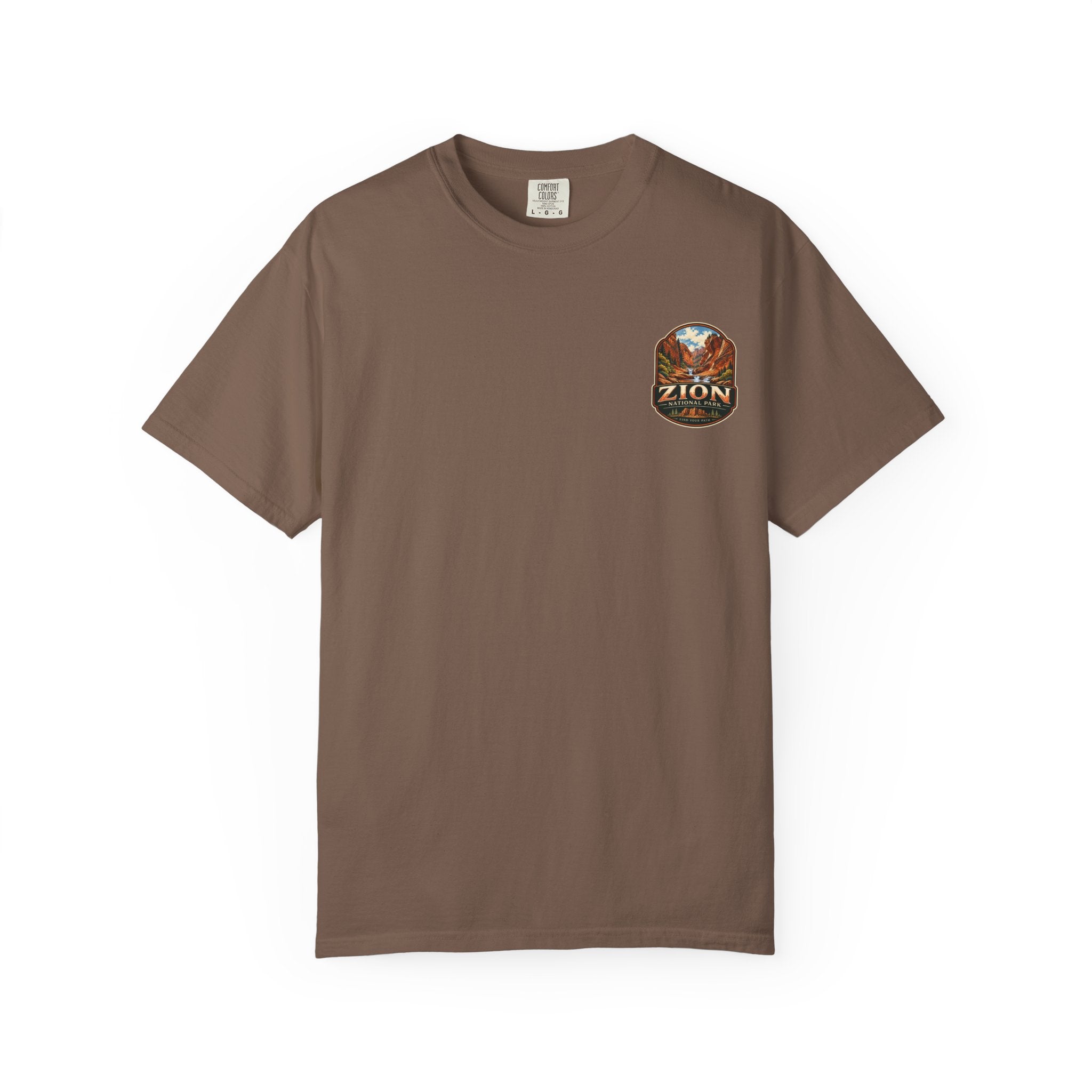 Red Cliffs Zion National Park Vintage Graphic T-Shirt