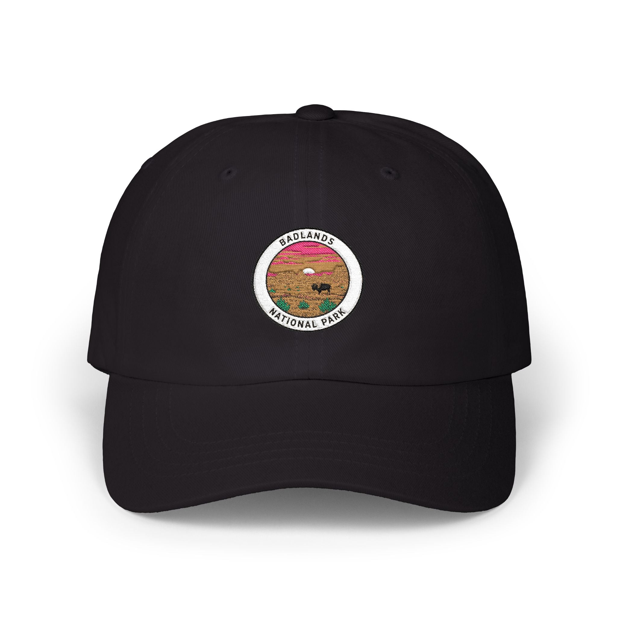 National Park Sunset Patch Classic Dad Cap | Outdoor Hiking Hat