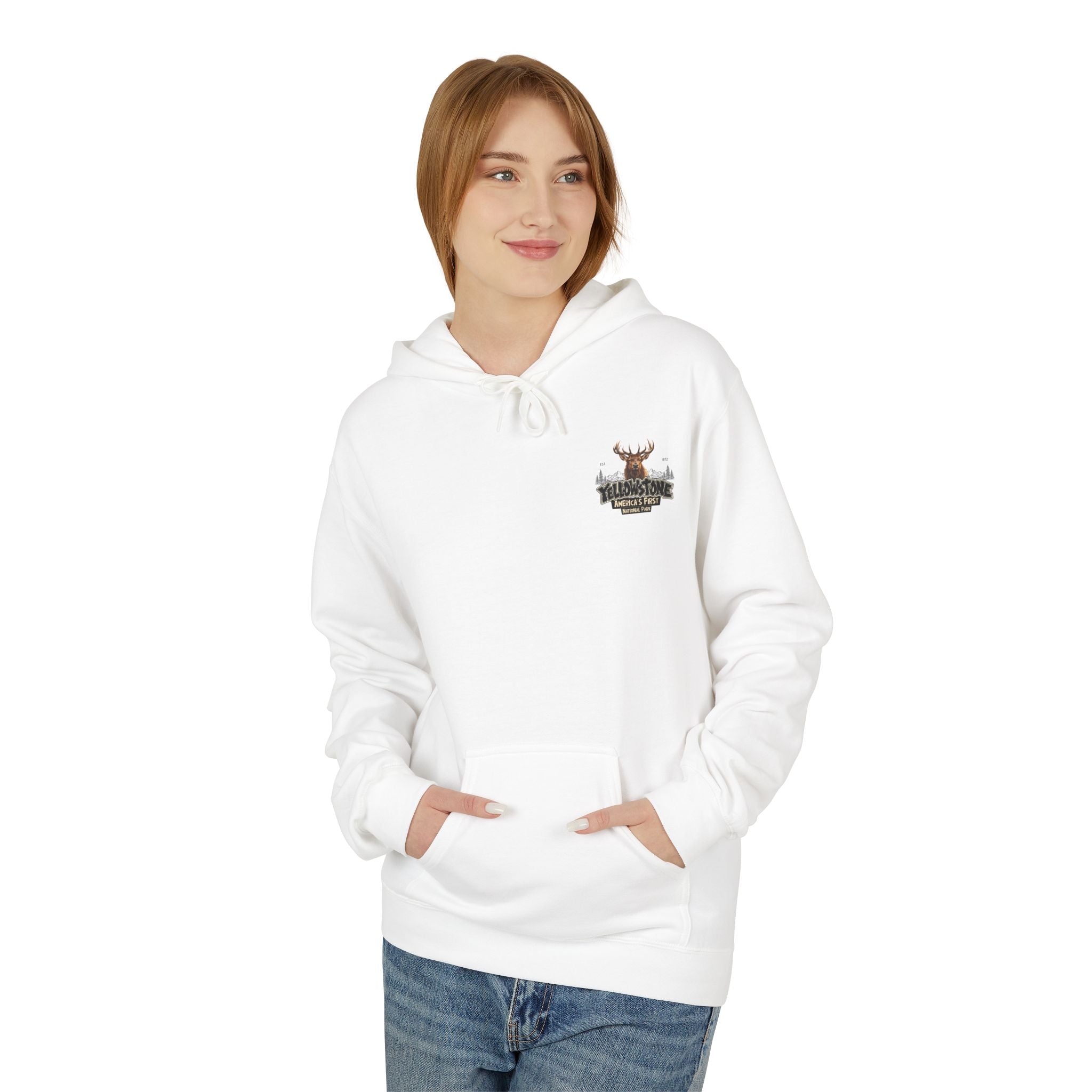 Yellowstone Elk – Where the Wild Still Roams Hoodie