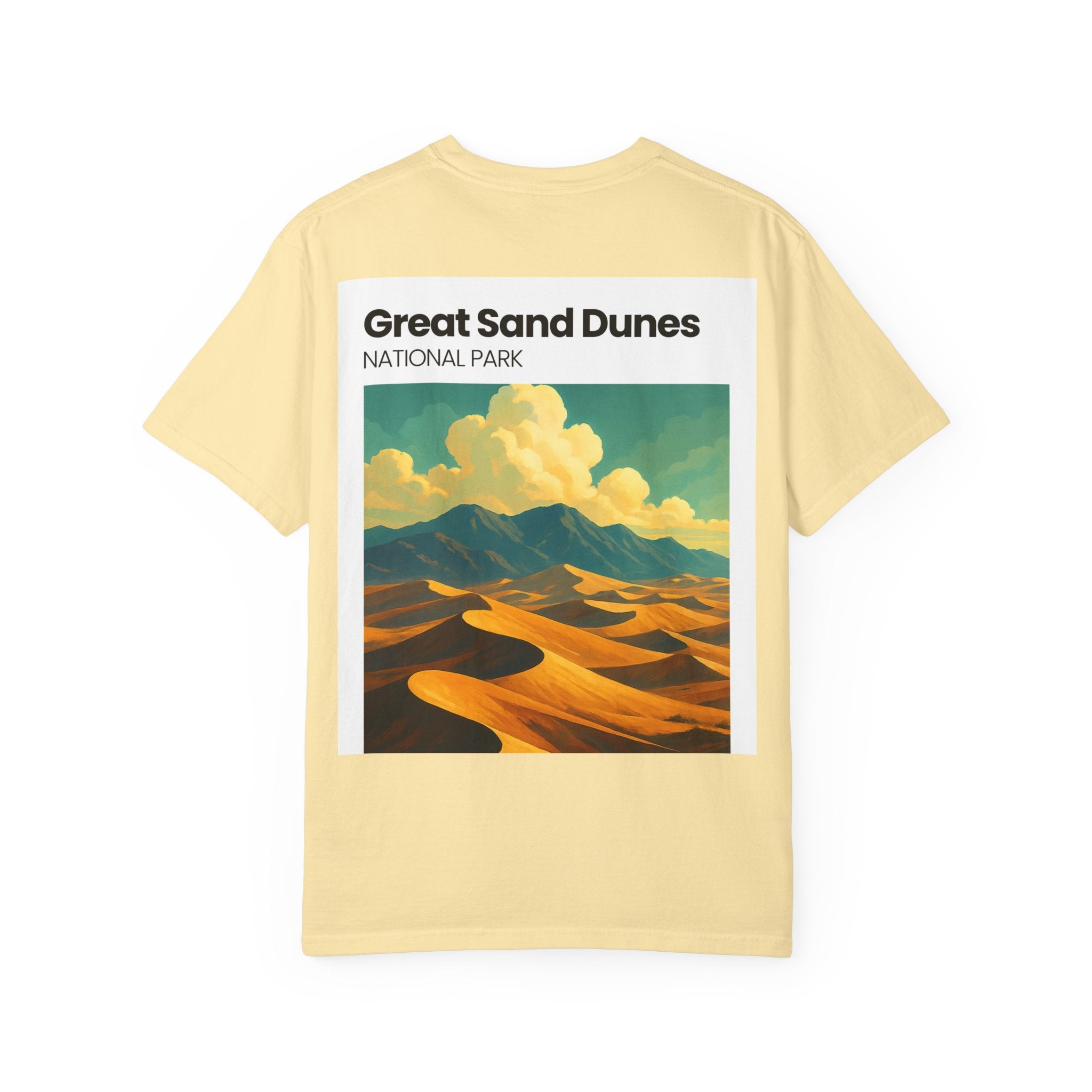 Great Sand Dunes National Park Poster T-Shirt | Desert Dunes Graphic Tee