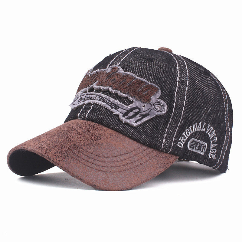 Men's Casual Embroidery Cowboy Baseball Cap
