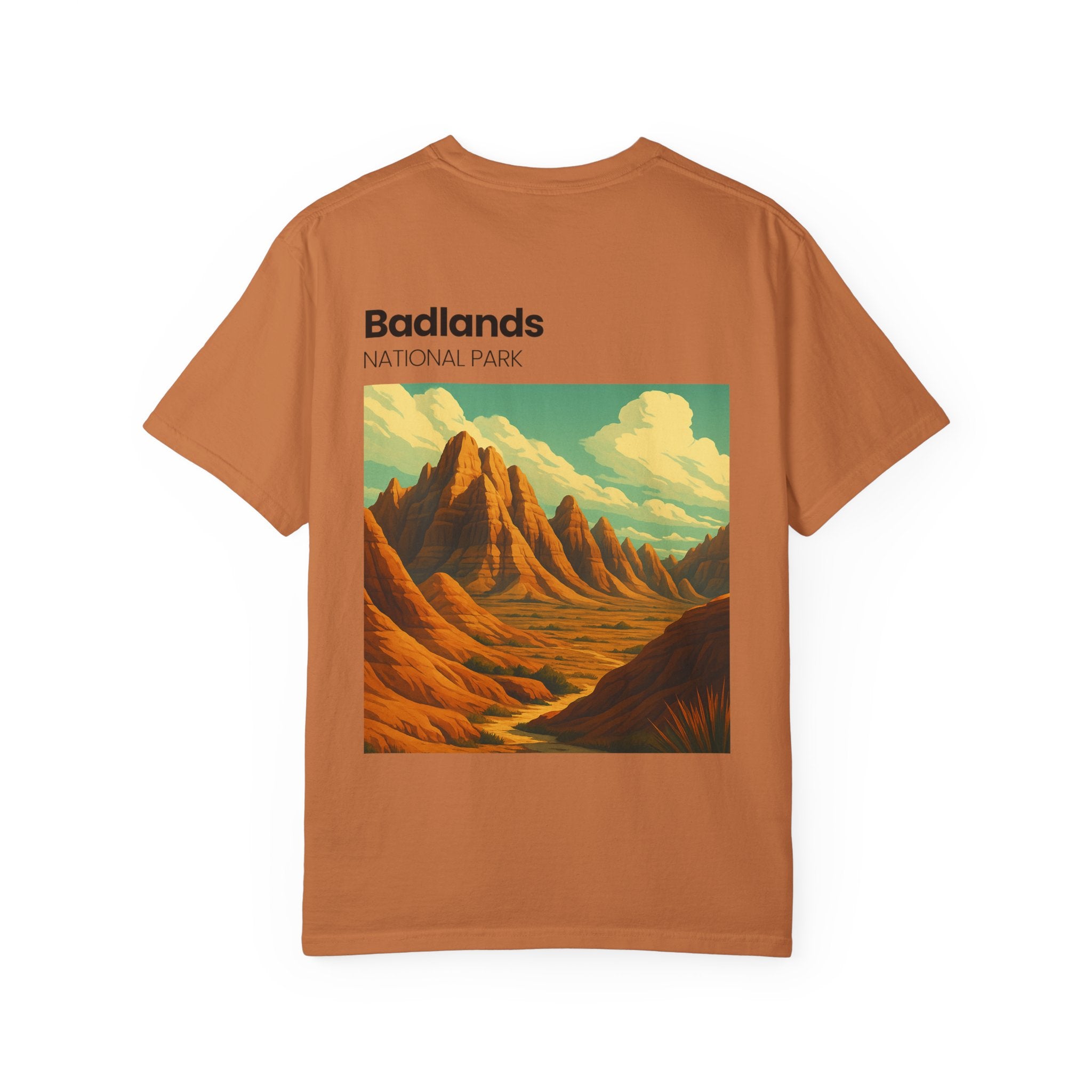 Badlands National Park Landscape T-Shirt | Retro Scenic Tee