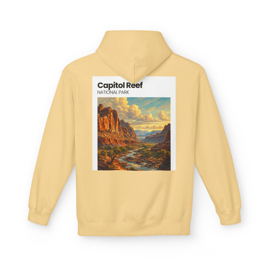 Capitol Reef National Park landscape Hoodie | Utah canyon scenic pullover