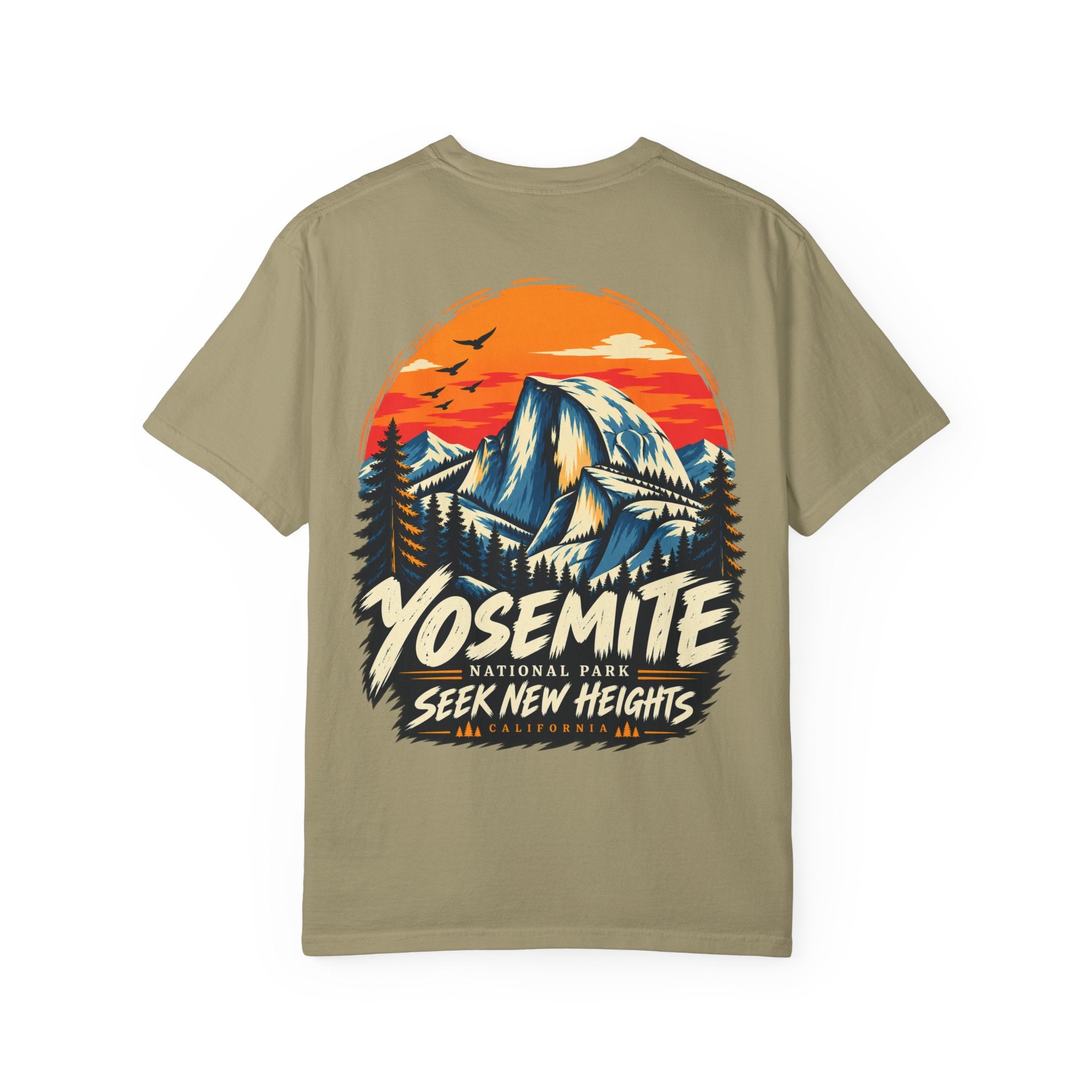 Yosemite National Park Half Dome – Seek New Heights T-Shirt