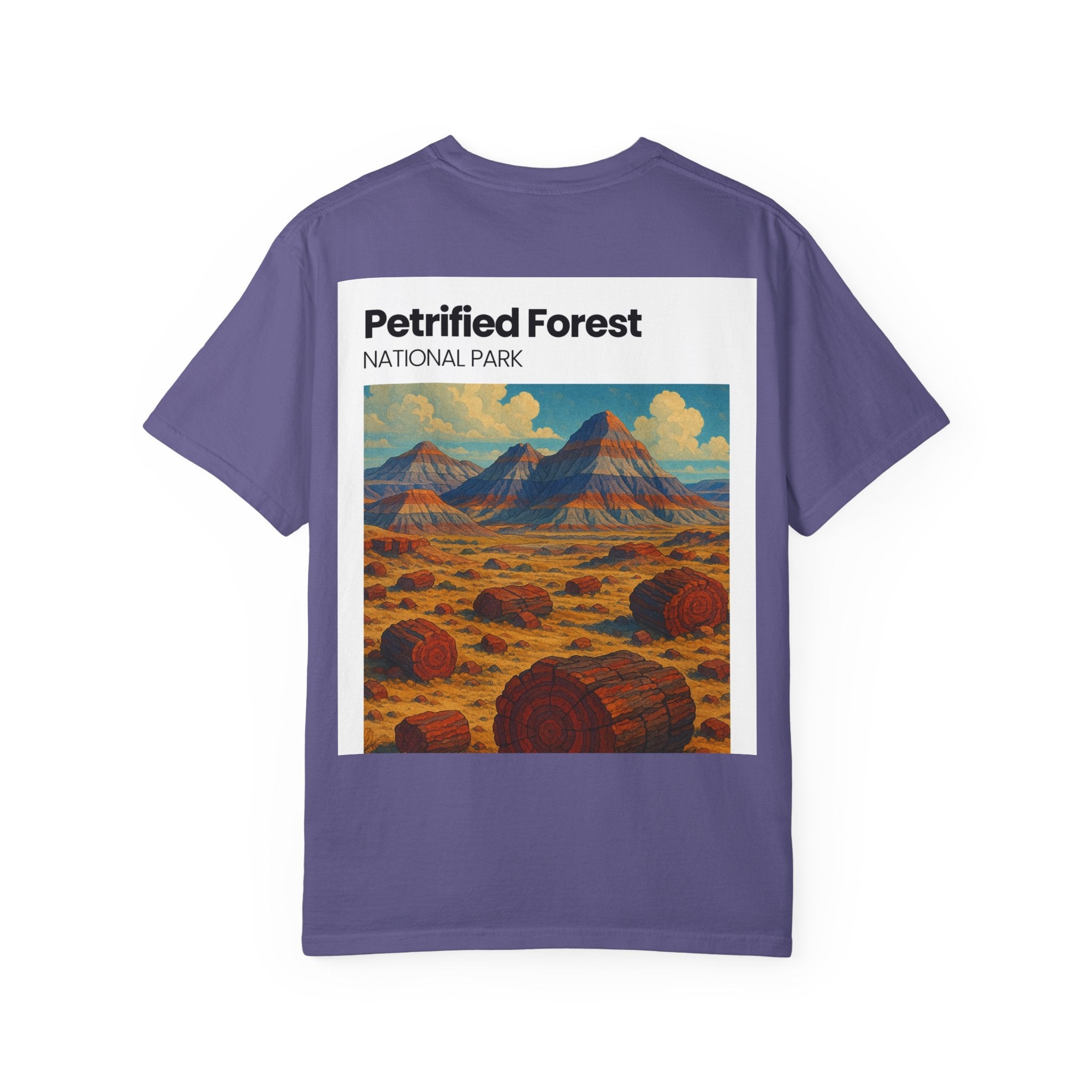 Petrified Forest National Park Poster T-shirt | Vintage Landscape Print