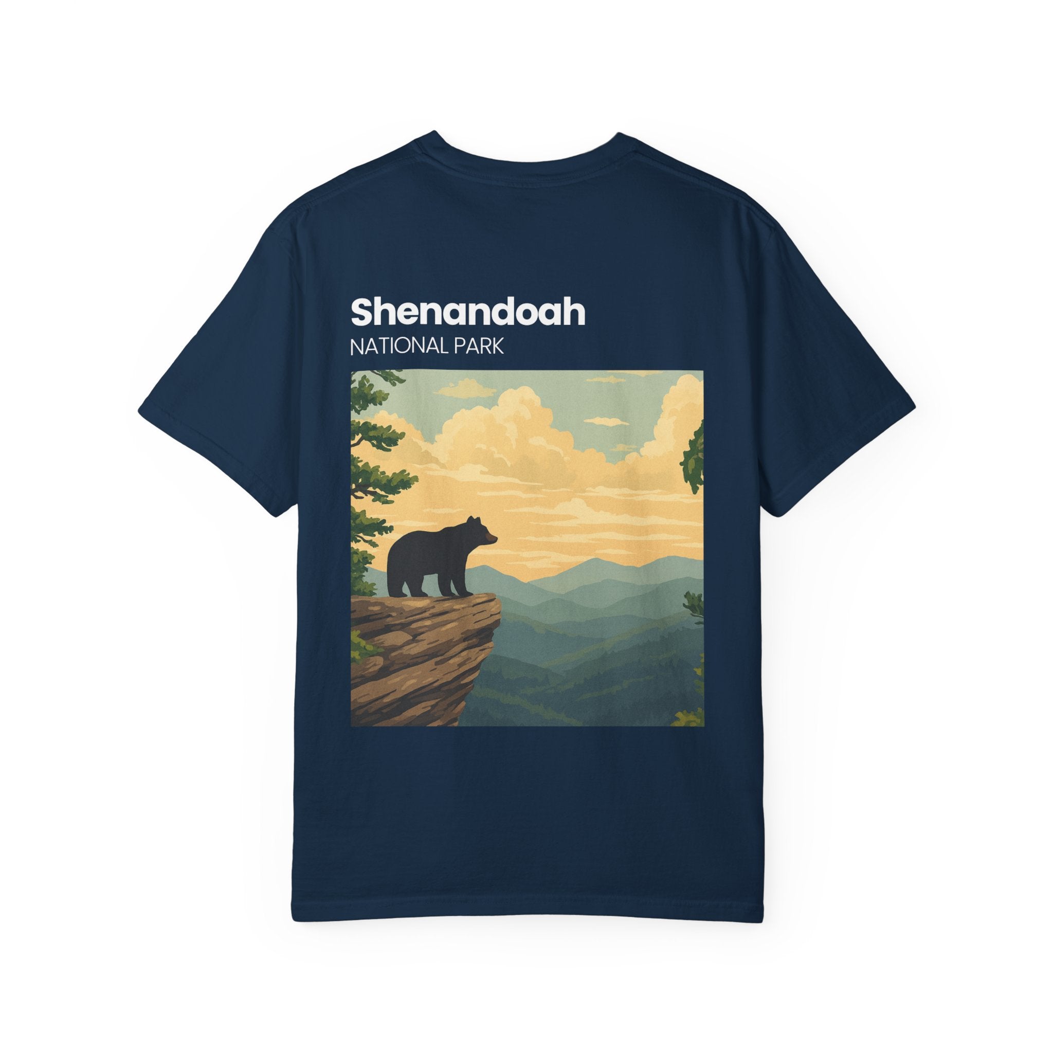 Shenandoah National Park Bear Graphic T-Shirt | Scenic Nature Design