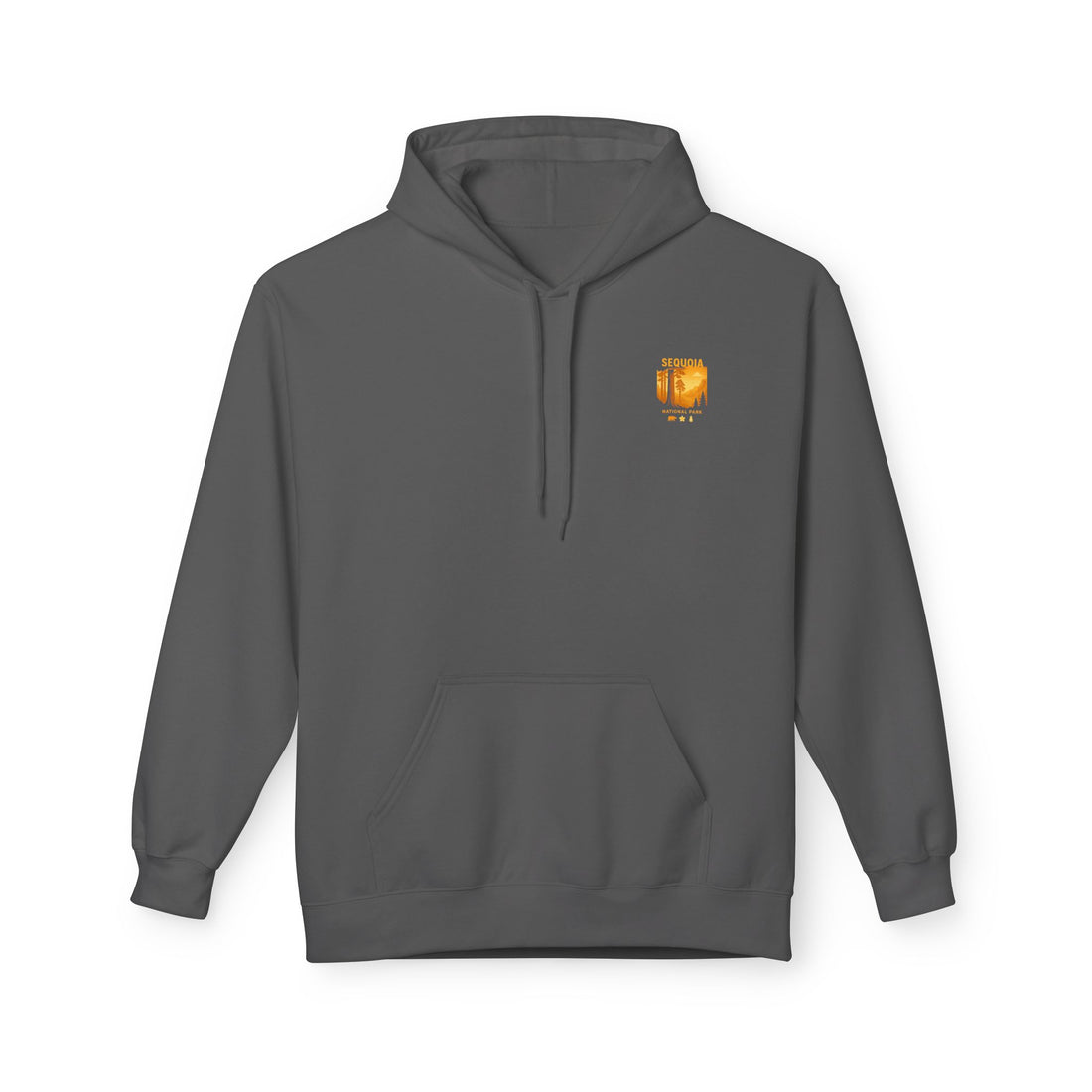 Sequoia National Park Vintage Poster Hoodie | Forest Landscape Sweatshirt