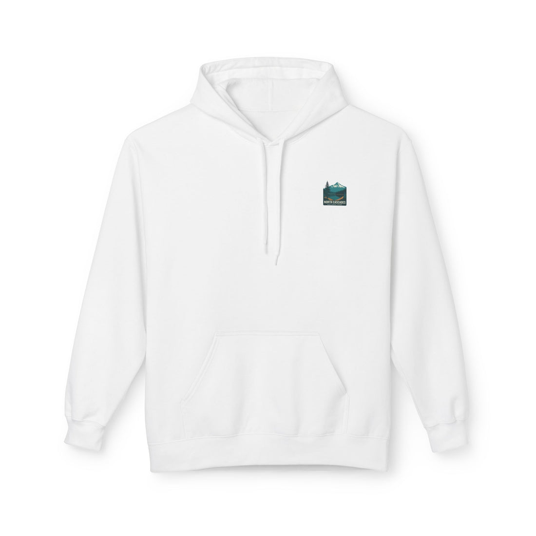 North Cascades National Park mountain art Hoodie | vintage landscape pullover