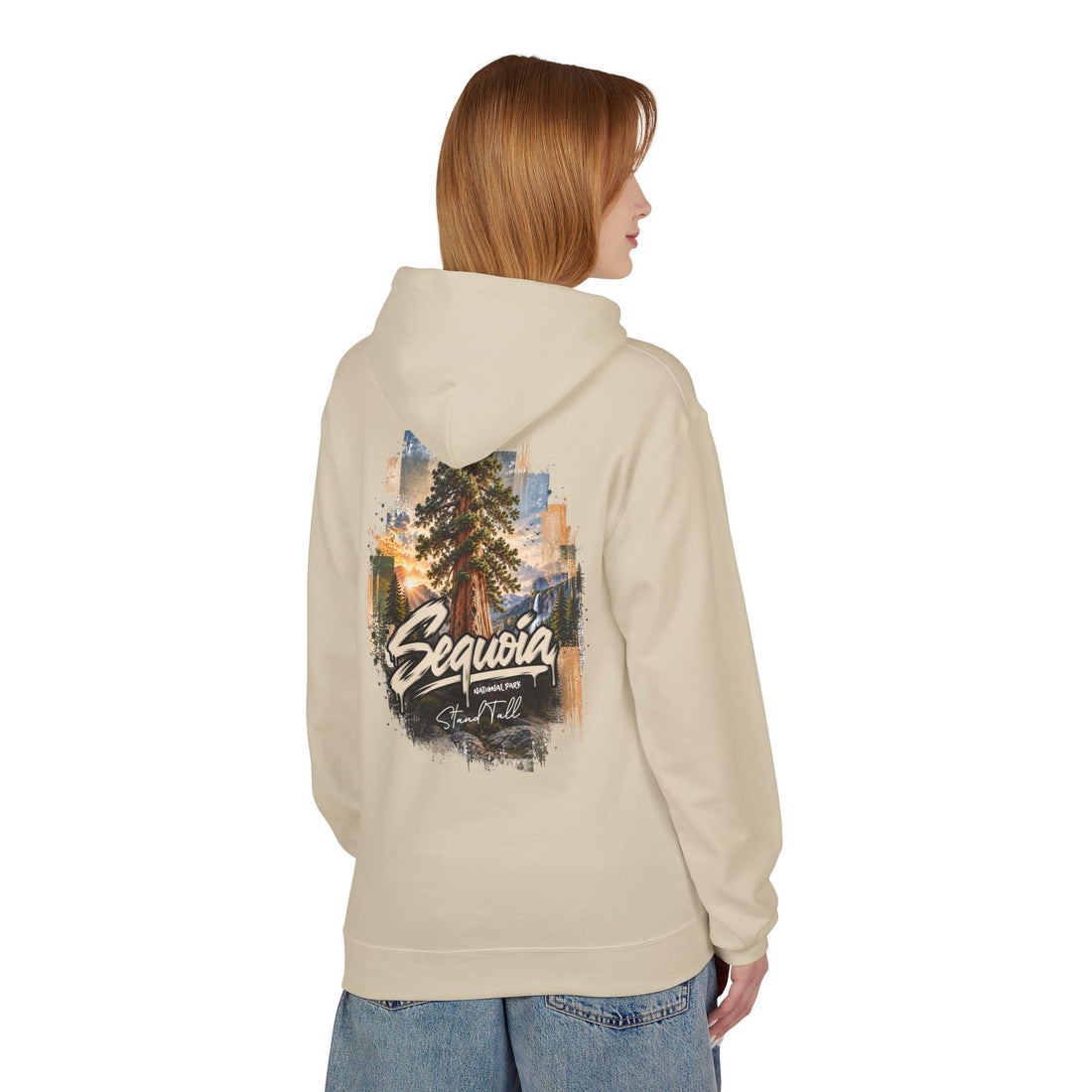 Sequoia National Park – Giant Sequoia Stand Tall Graphic Hoodie