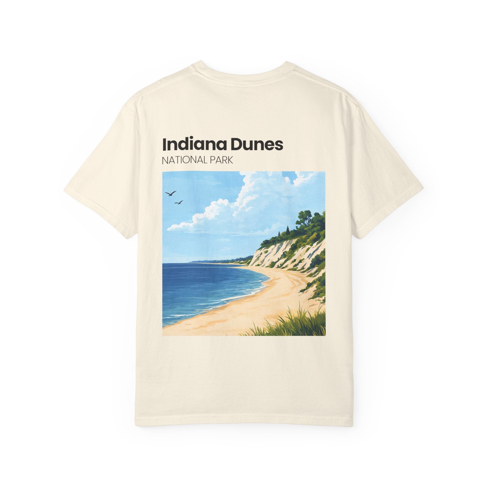 Indiana Dunes National Park Beach Scene T-Shirt | Scenic Nature Tee