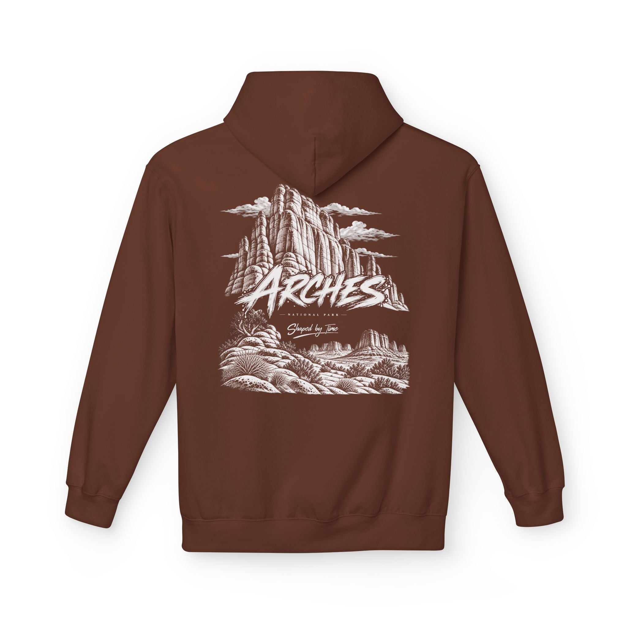 Arches National Park Red Rock Graphic Hoodie