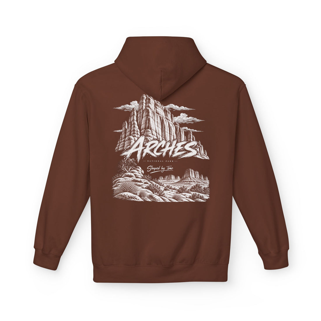 Arches National Park Red Rock Graphic Hoodie