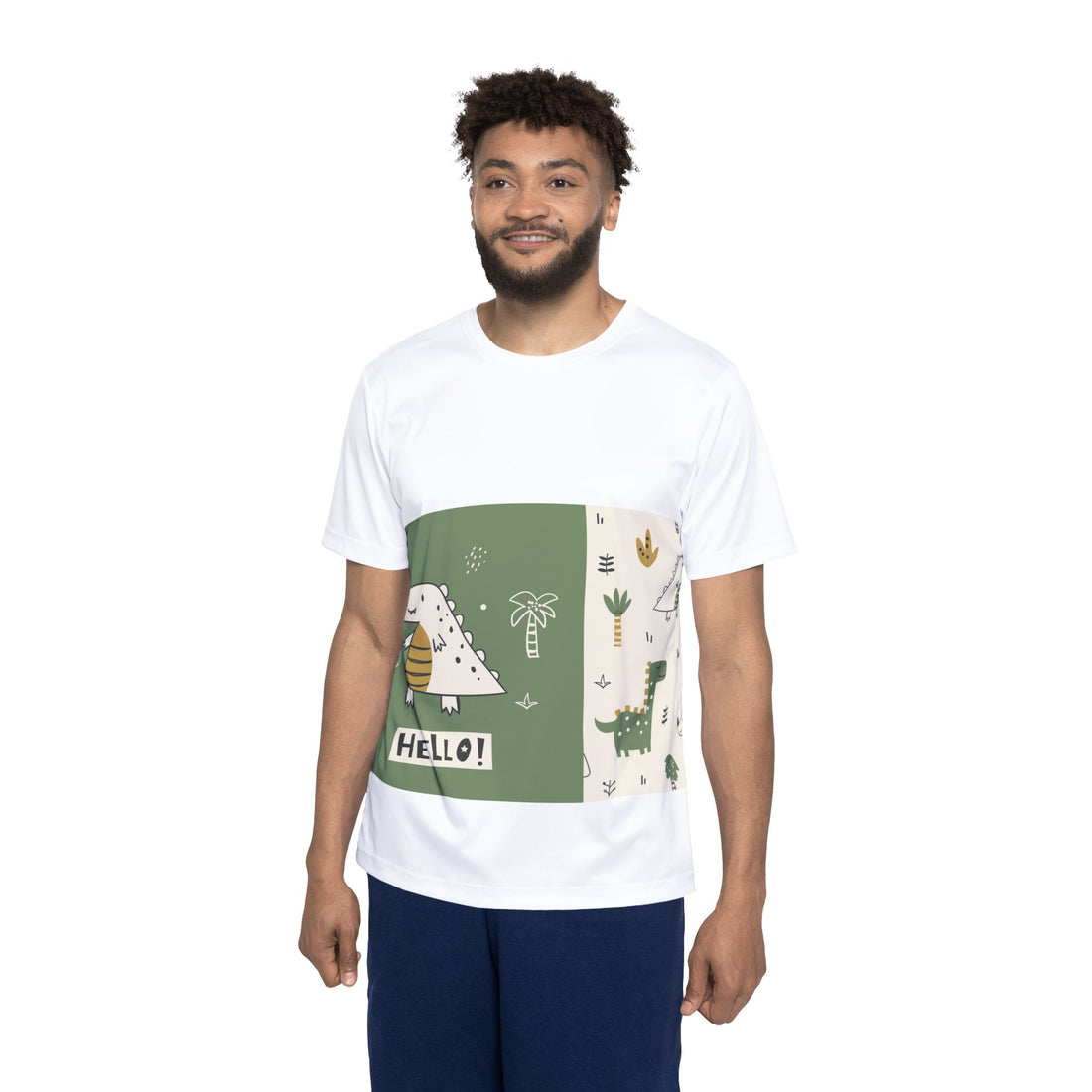 Dinosaur Graphic Sports Jersey - Fun & Playful Tee for Kids