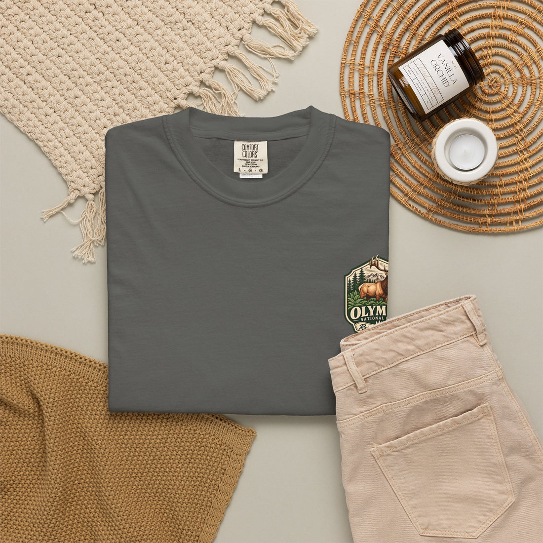 Olympic National Park Roosevelt Elk Graphic T-Shirt