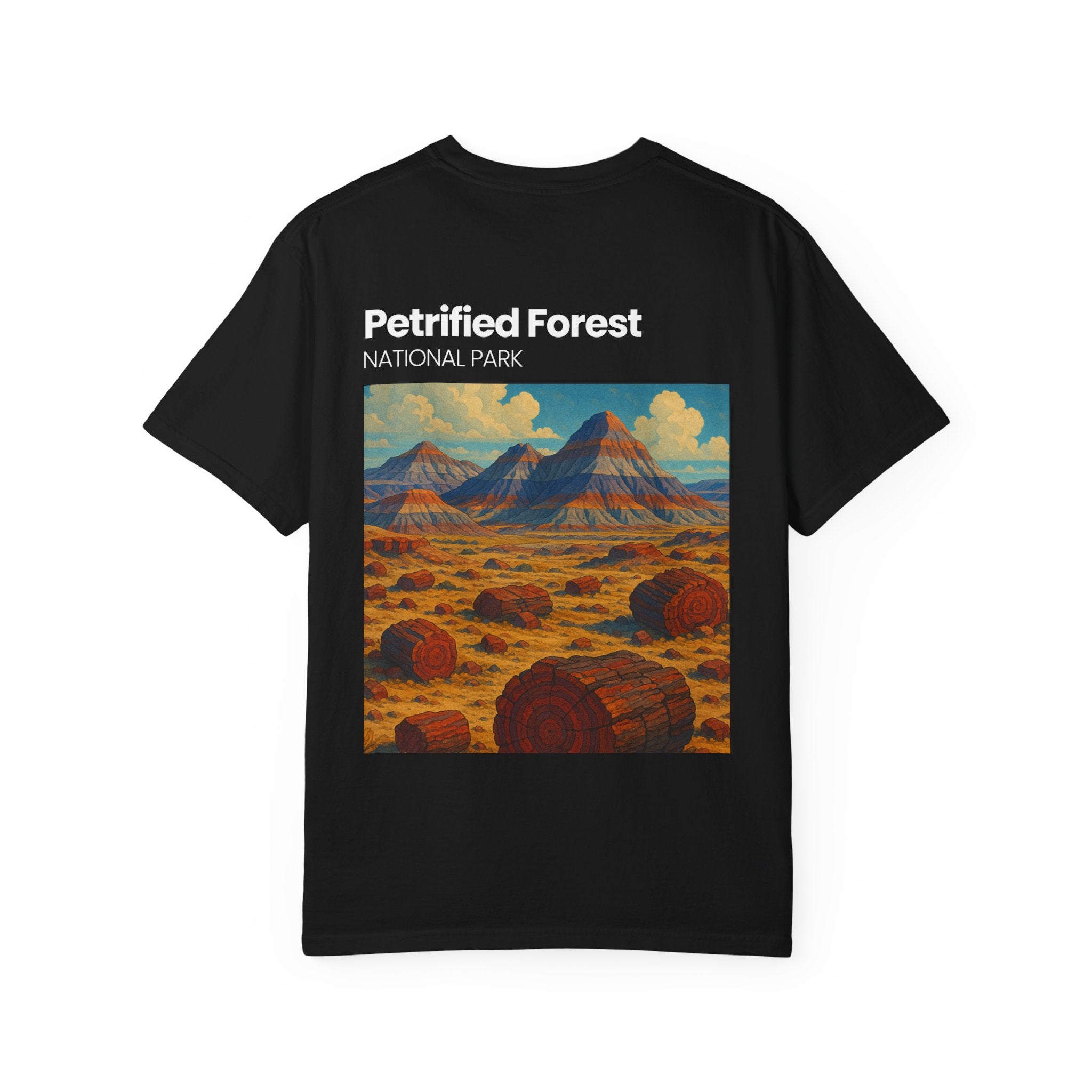 Petrified Forest National Park Poster T-shirt | Vintage Landscape Print