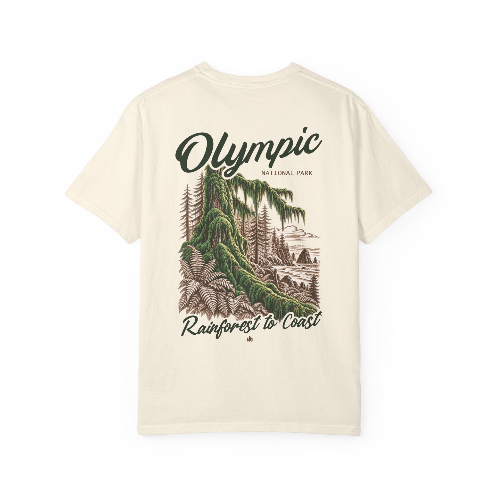 Olympic National Park Hoh rainforest Graphic T-Shirt