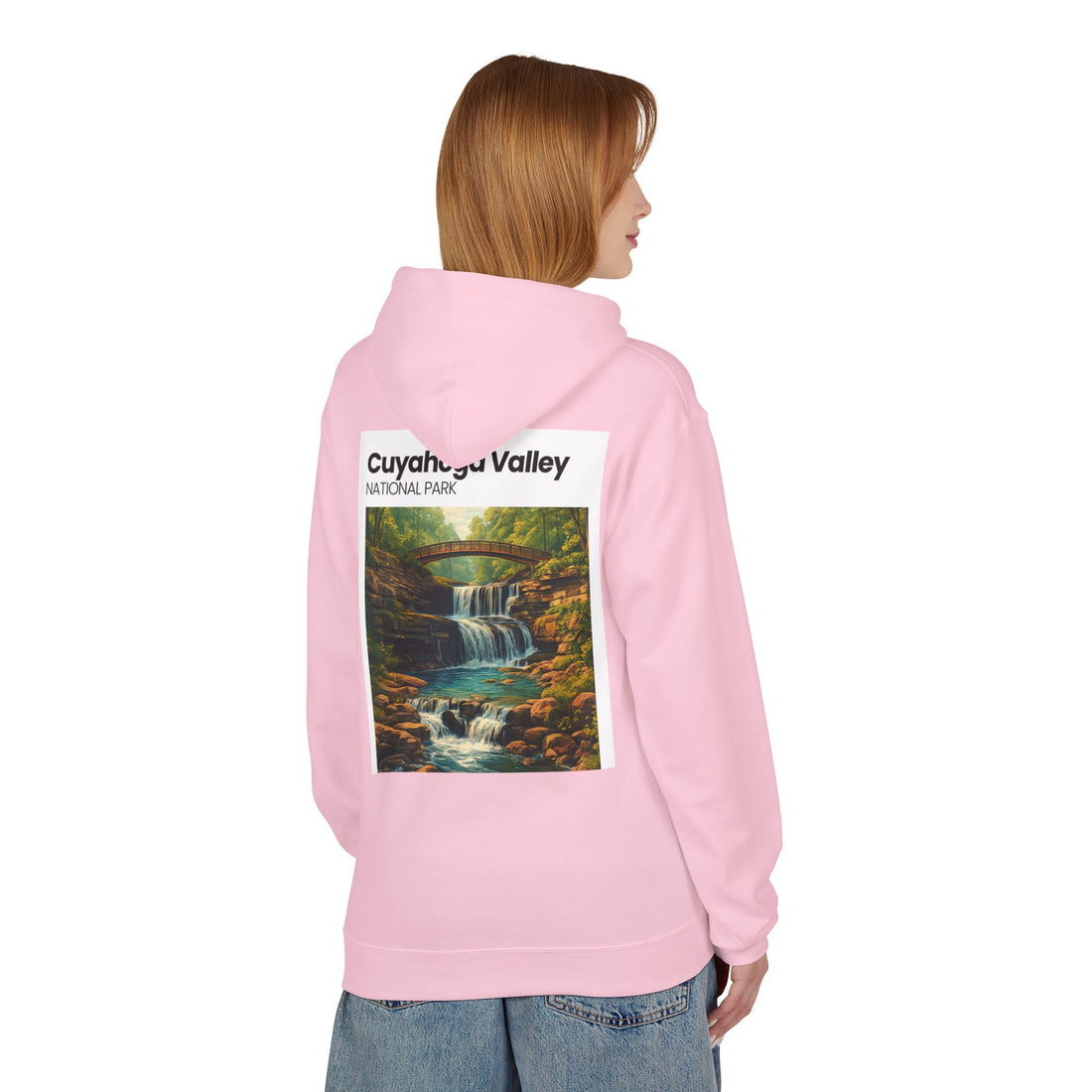 Cuyahoga Valley Waterfall Hoodie | National Park Nature Sweatshirt