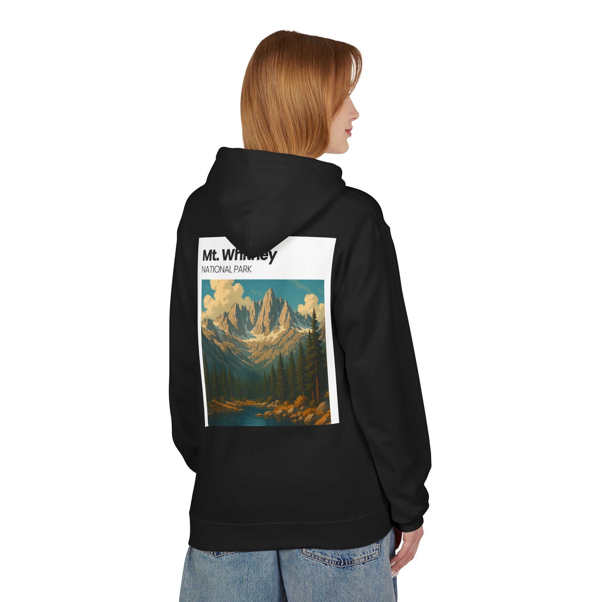Mt. Whitney National Park hoodie | Mountain landscape sweatshirt