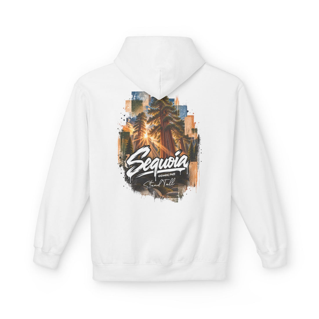 Sequoia National Park – Sun Beams Stand Tall Graphic Hoodie