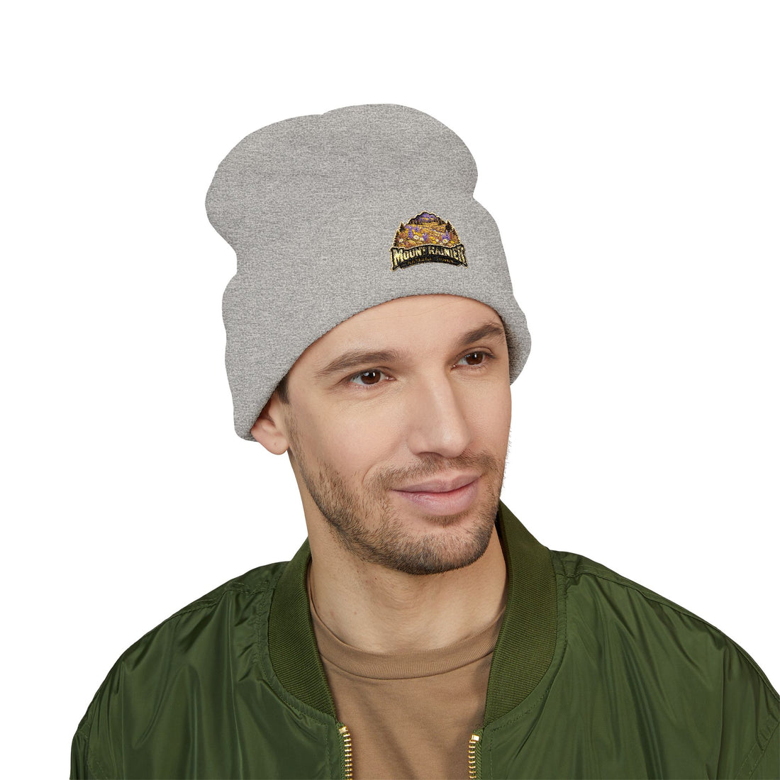 Mount Rainier National Park – Wildflower Meadow Graphic Beanie