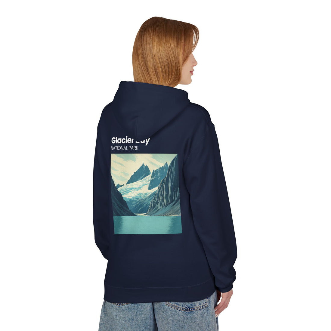 Vintage Wave Surf Patch Hoodie | Small Chest Graphic, Coastal Vibes