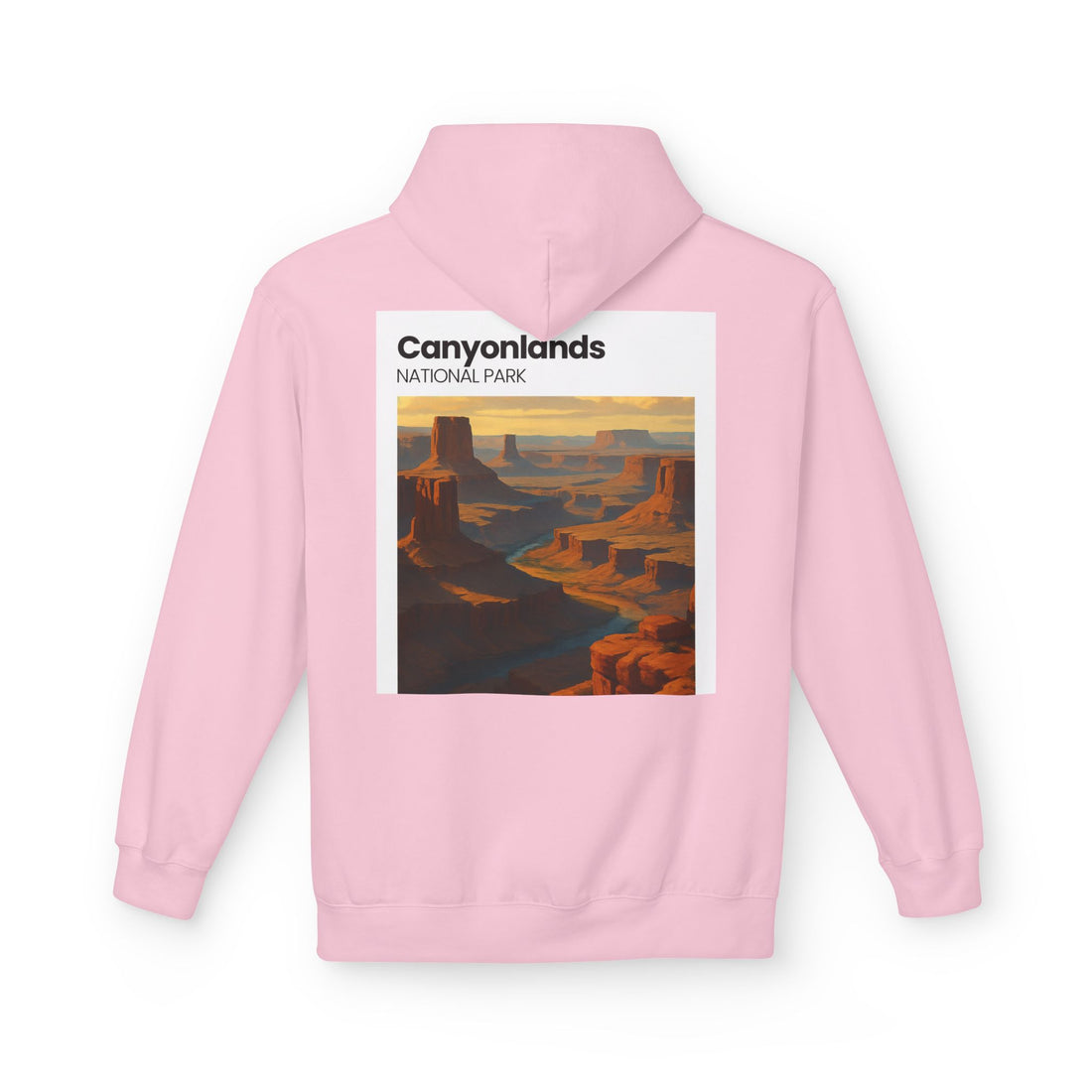 Canyonlands National Park landscape Hoodie | Retro desert canyon art