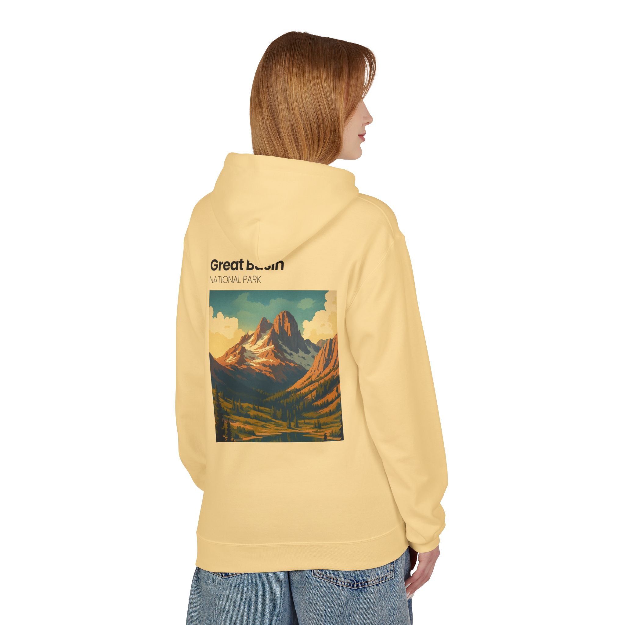 Great Basin National Park Hoodie | Vintage Landscape Pullover
