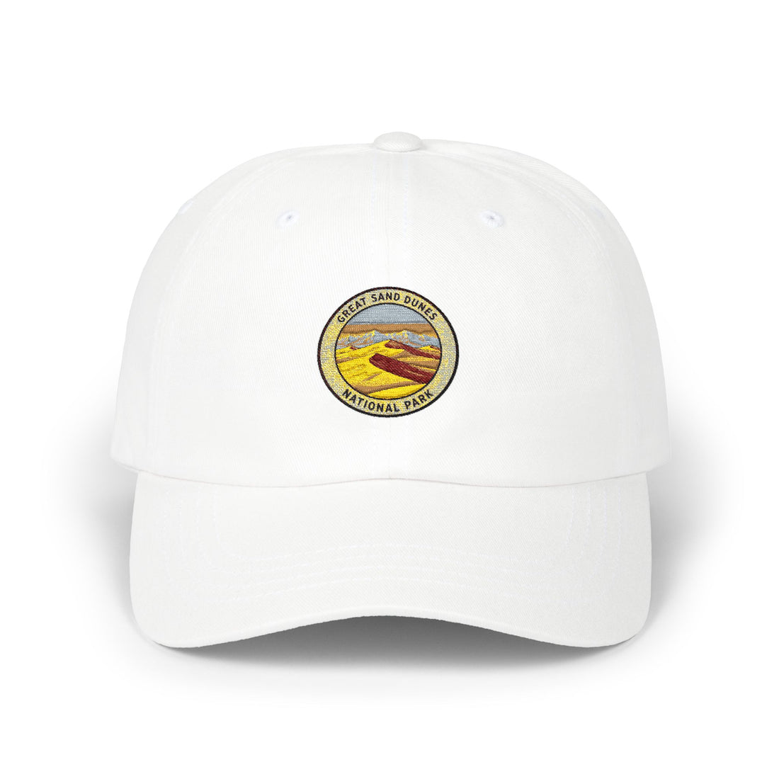 Yellow Mesa Landscape Dad Cap | National Park Patch Embroidery