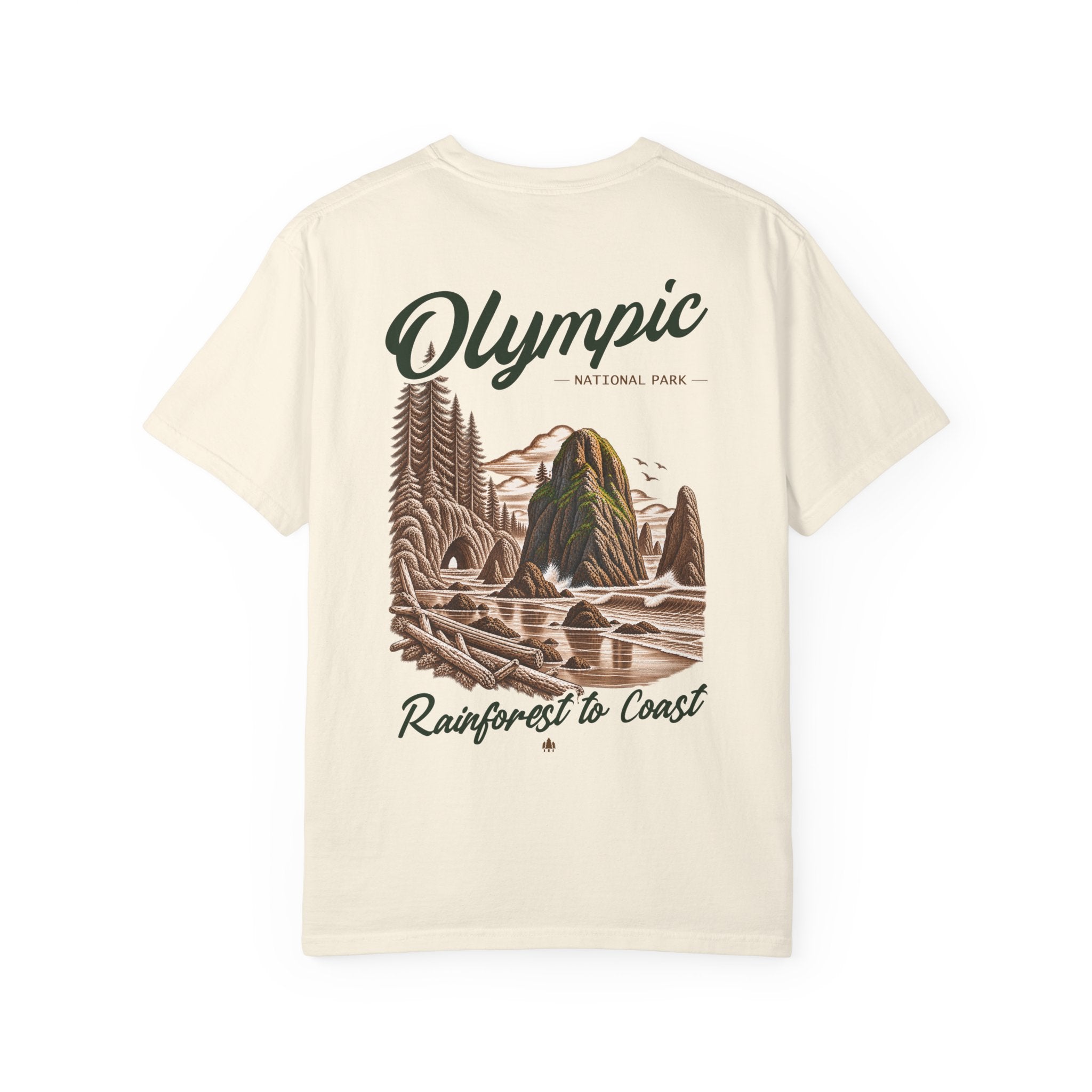 Olympic National Park Sea Stacks Graphic T-Shirt