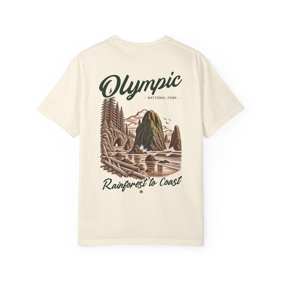 Olympic National Park Sea Stacks Graphic T-Shirt