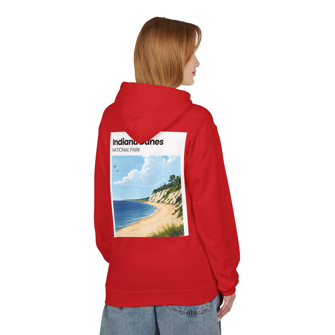 Indiana Dunes National Park Beach Hoodie | Vintage Travel Scenic Sweatshirt