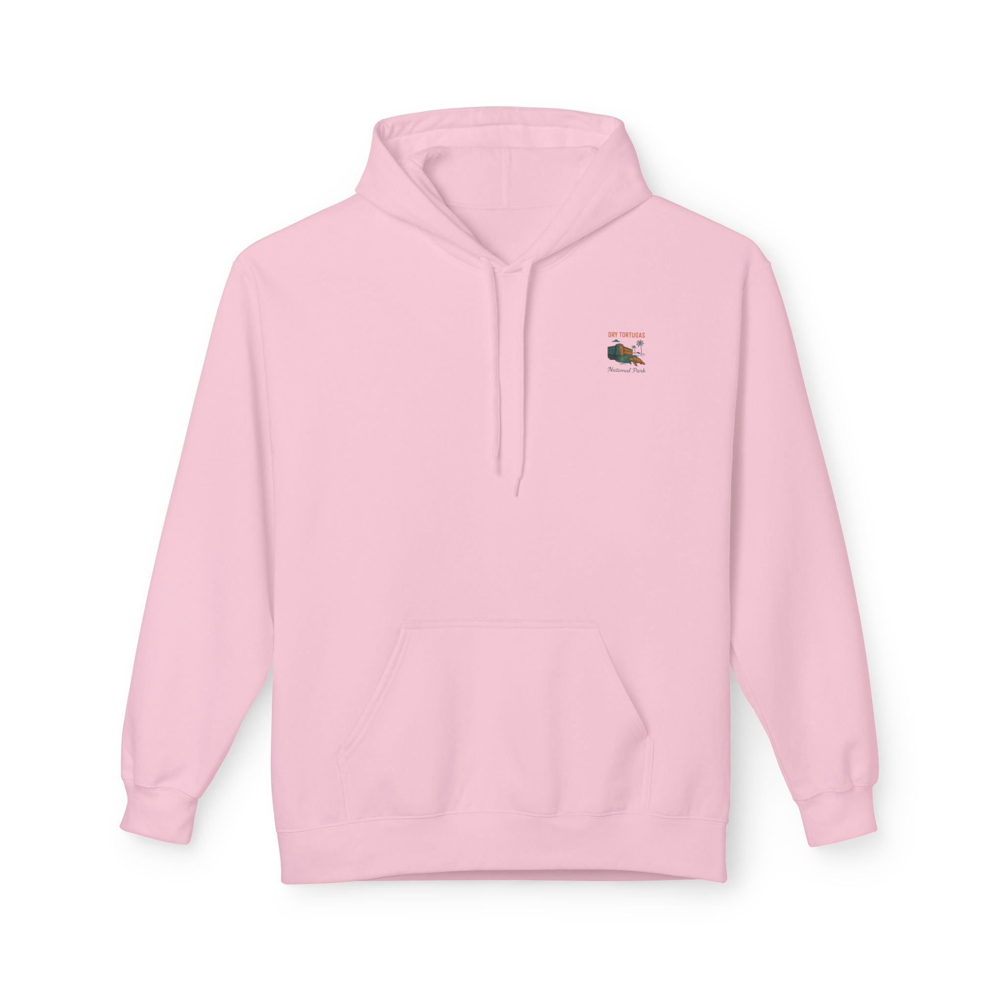 Dry Tortugas National Park Hoodie | Retro Fort Illustration