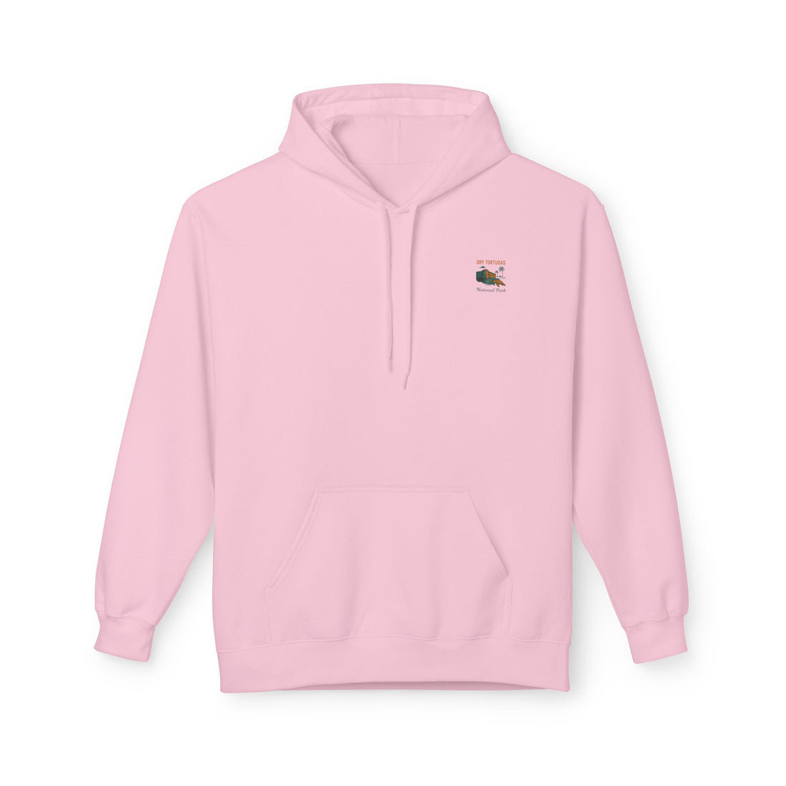 Dry Tortugas National Park Hoodie | Retro Fort Illustration