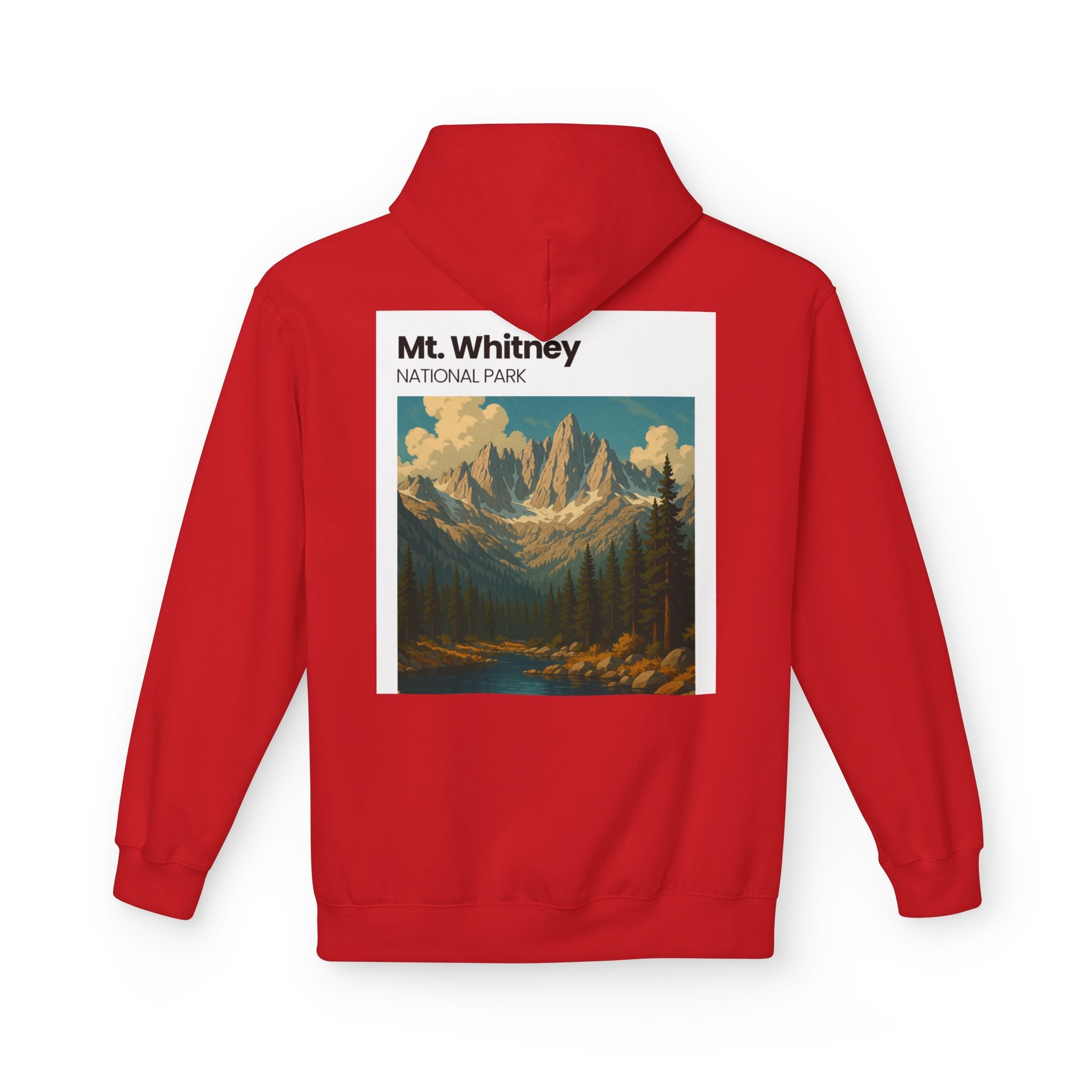 Mt. Whitney National Park hoodie | Mountain landscape sweatshirt