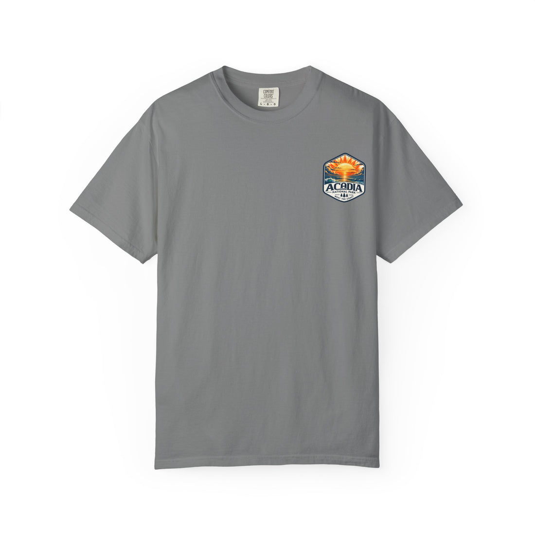 Acadia National Park Sunrise Graphic T-Shirt