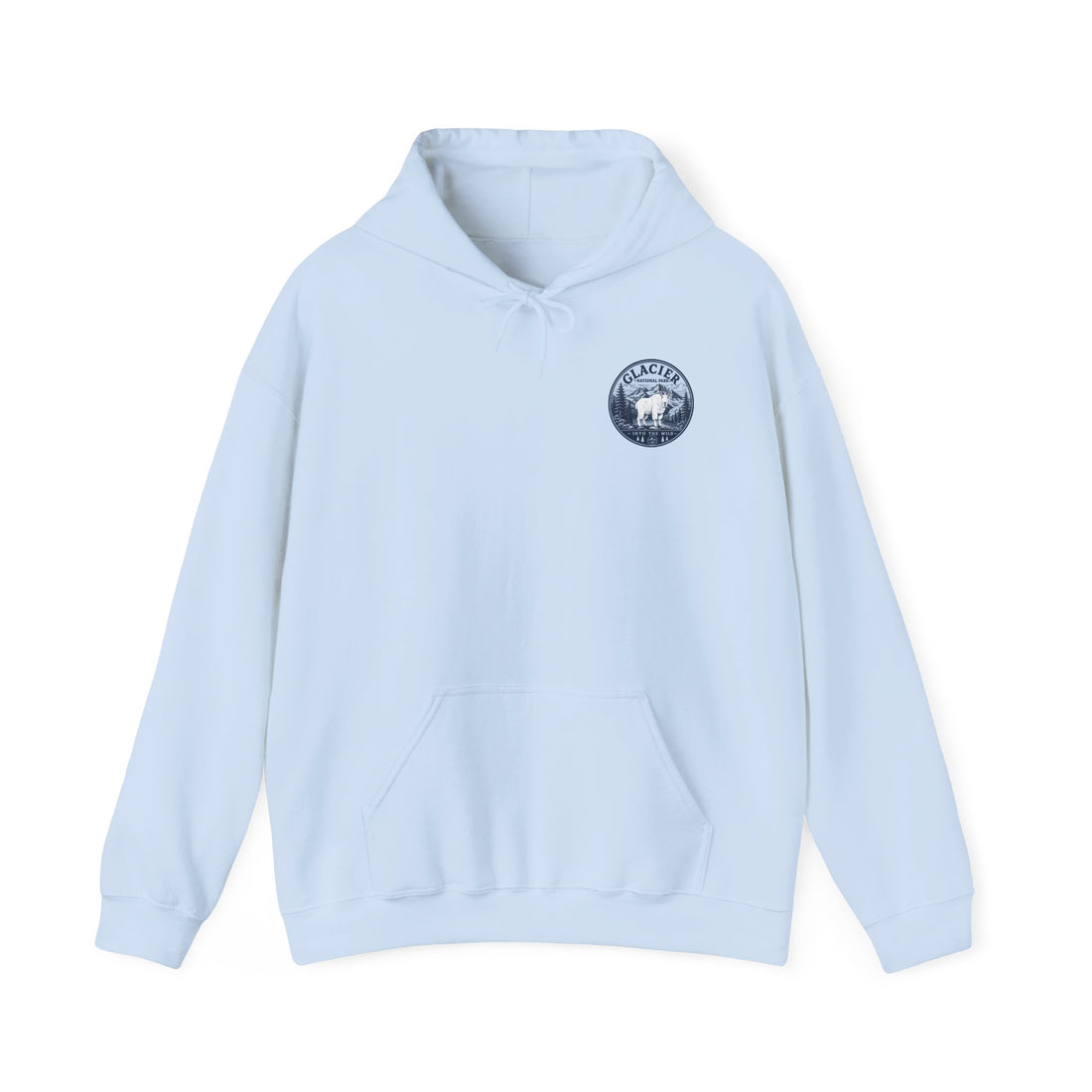 Glacier National Park Mountain Goat Hoodie1