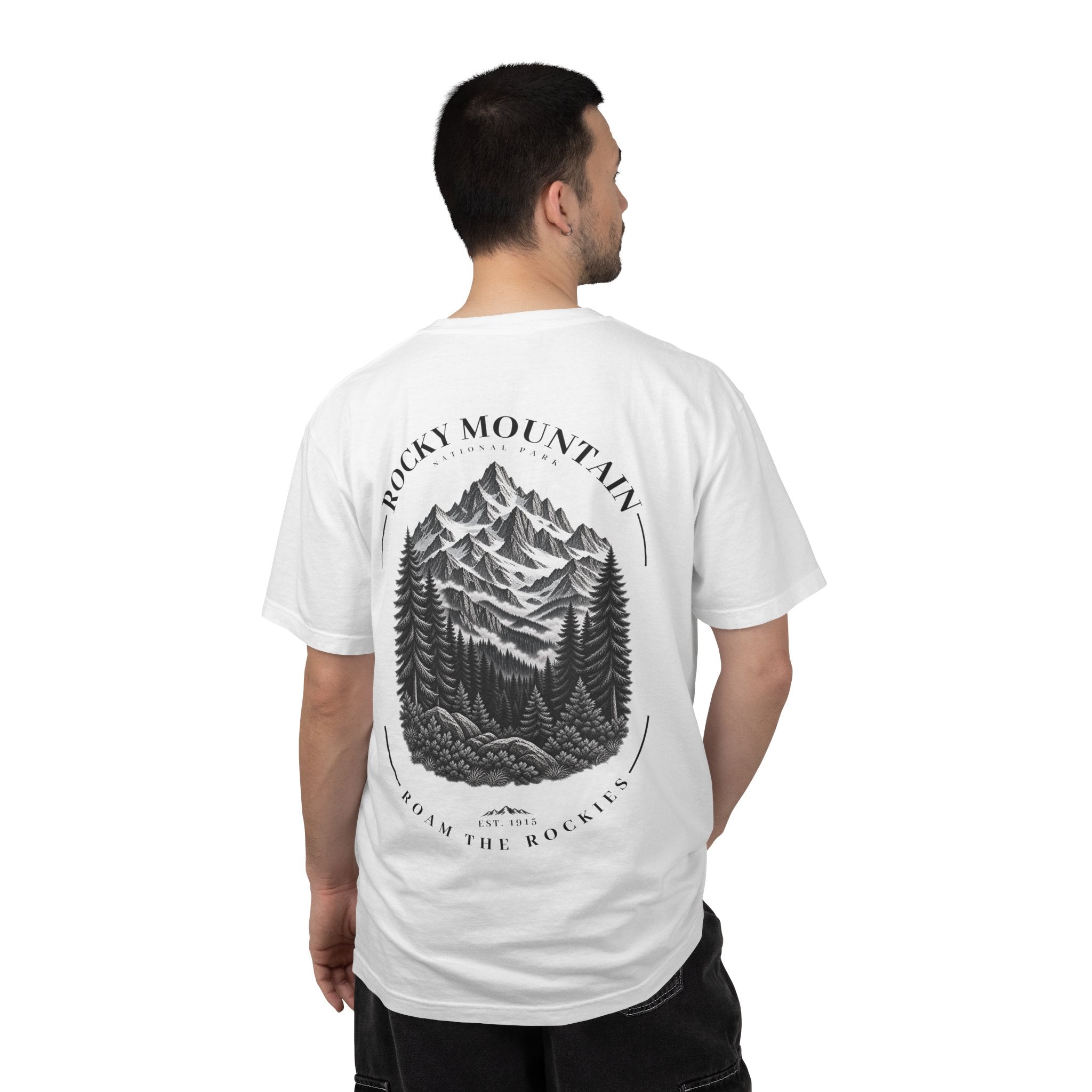 Rocky Mountain National Park Mountain Range Graphic T-Shirt