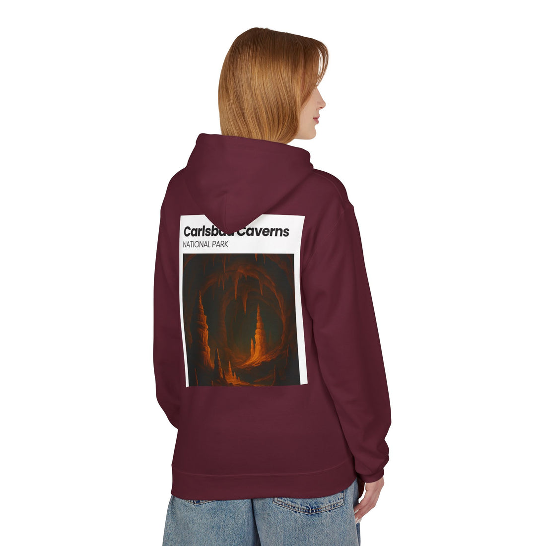 Carlsbad Caverns National Park Hoodie | Cave Stalactite Stalagmite Design